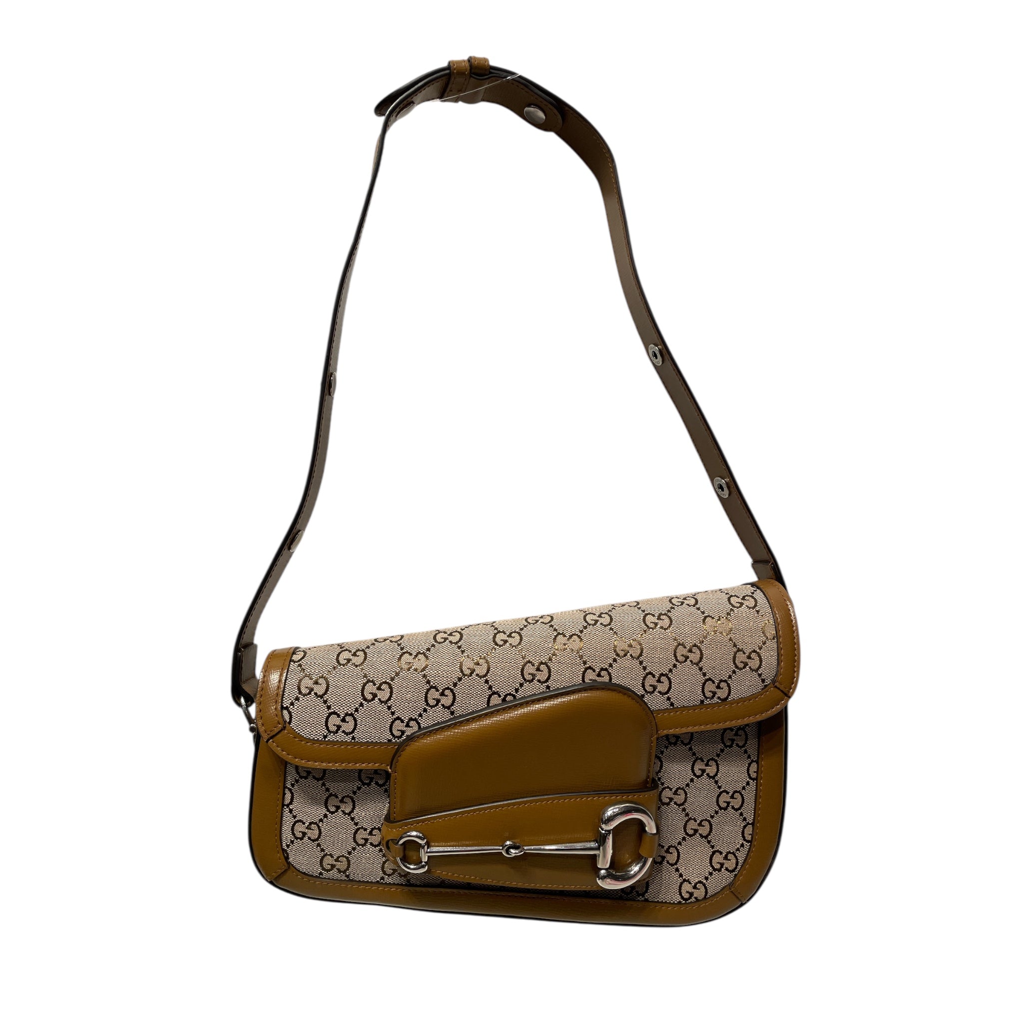 GUCCI/Hand Bag/Monogram/Leather/CML/HORSEBIT SHOULDER BAG view 1