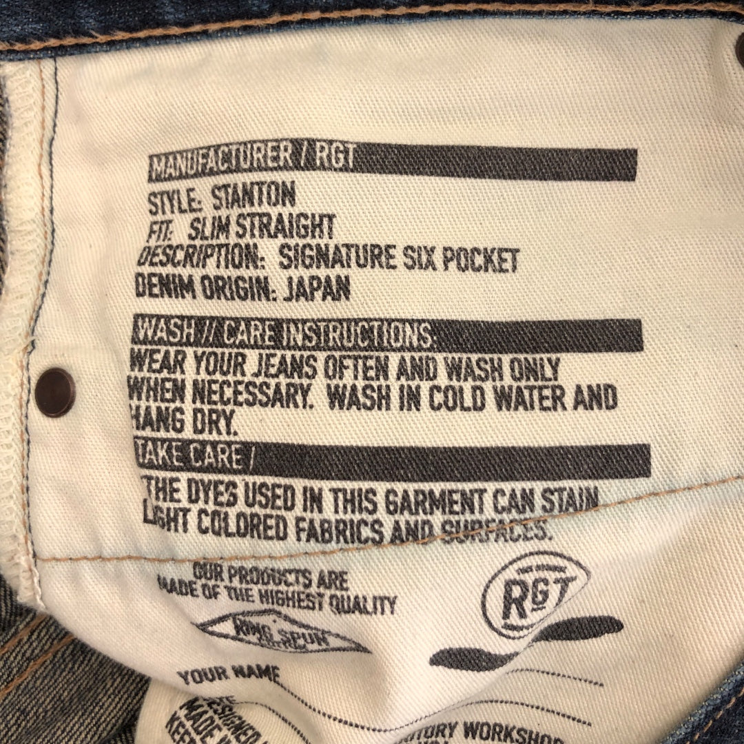 ROGUE TERRITORY/Pants/32/Cotton/NVY/NIHON MENPU JAPANESE DENIM view 4