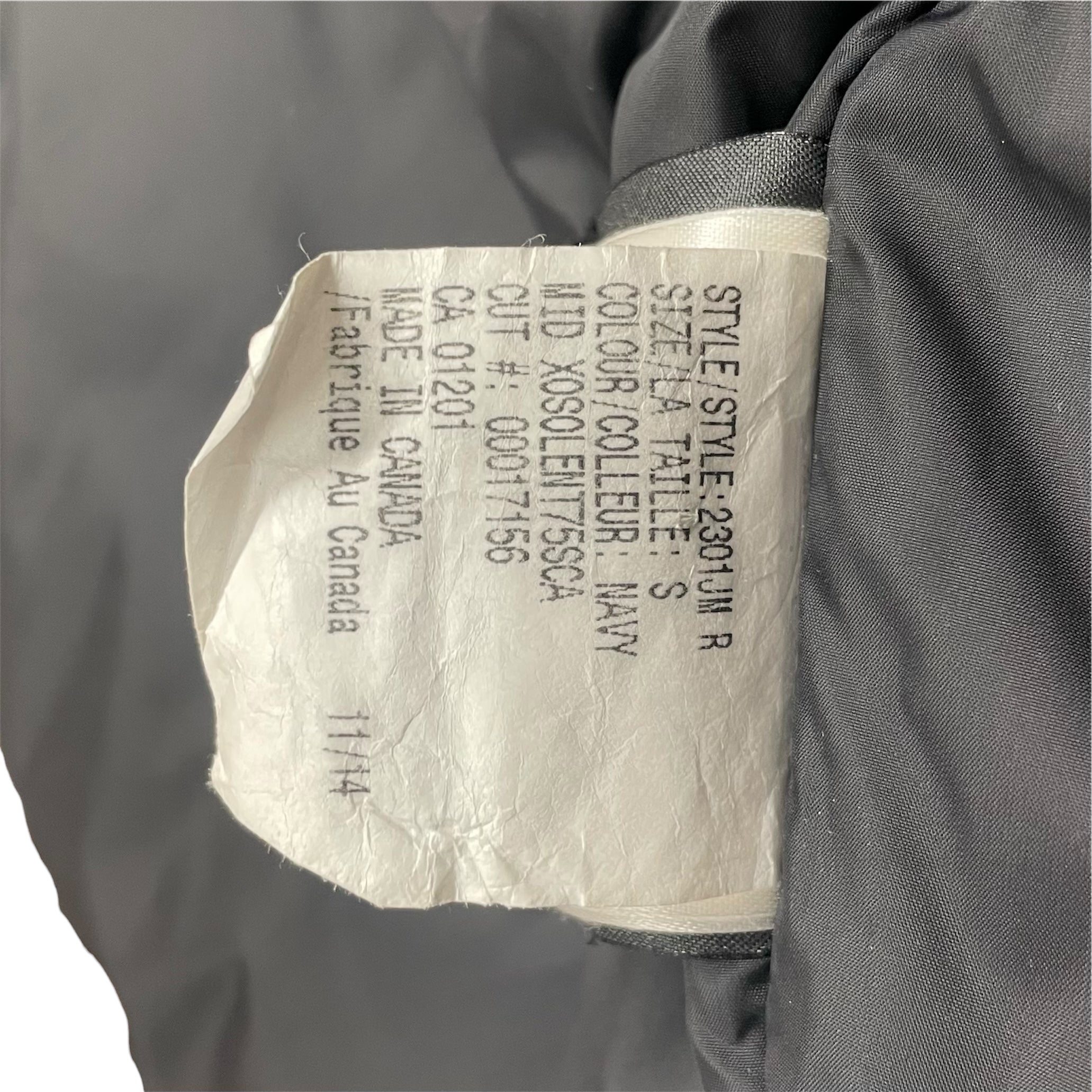 CANADA GOOSE/Mountain Parka/S/Nylon/NVY/2301JM W/ ZIP OUT FUR HOOD view 5