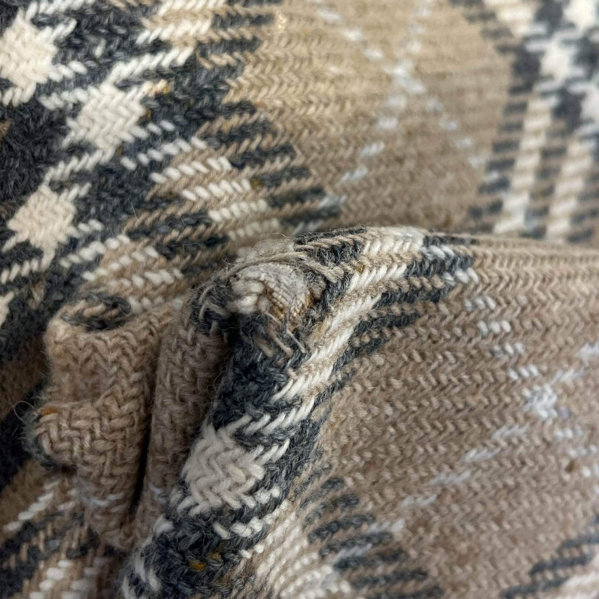 BURBERRY LONDON/Tote Bag/Tartan/MLT/GREY WHITE BEIGE view 6