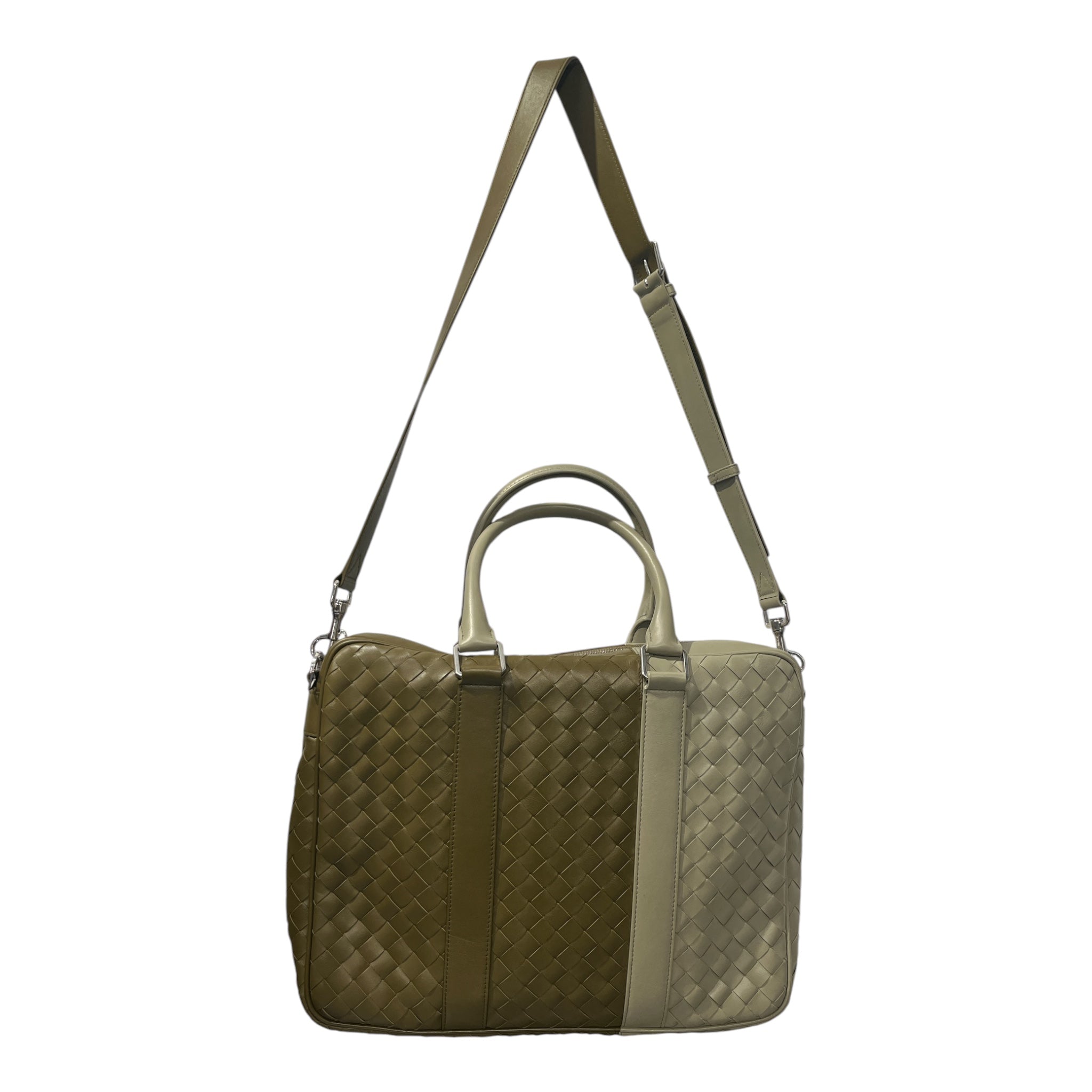 BOTTEGA VENETA/Bag/Leather/GRN/LGHT GRN/OLV GRN - WOVEN view 1