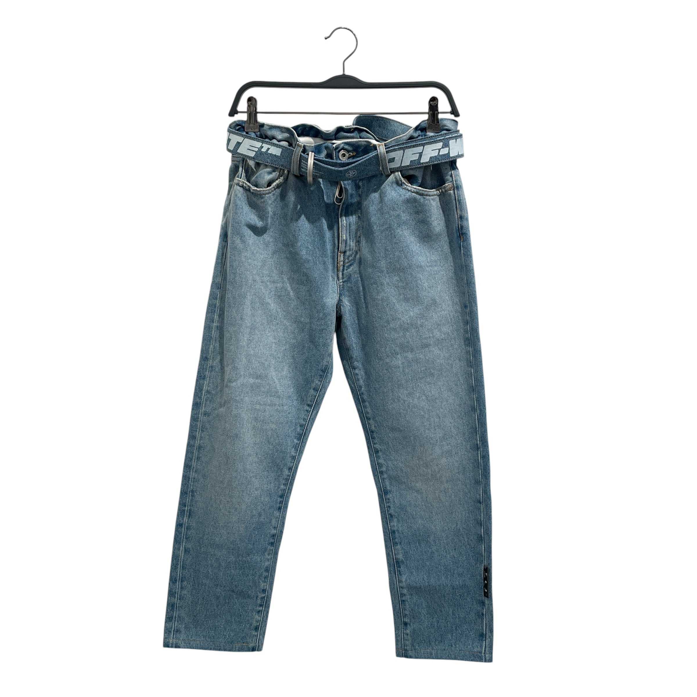 OFF-WHITE/Skinny Pants/30/Cotton/IDG/COBALT BLUE/WHITE view 1