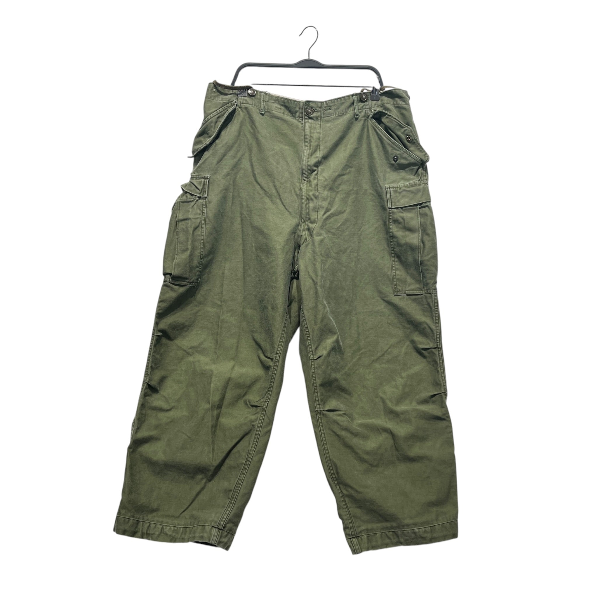 Vintage/Cargo Pants/40/Cotton/GRN/Distressed/MILITARY M-1951 FIELD TROUSERS view 1