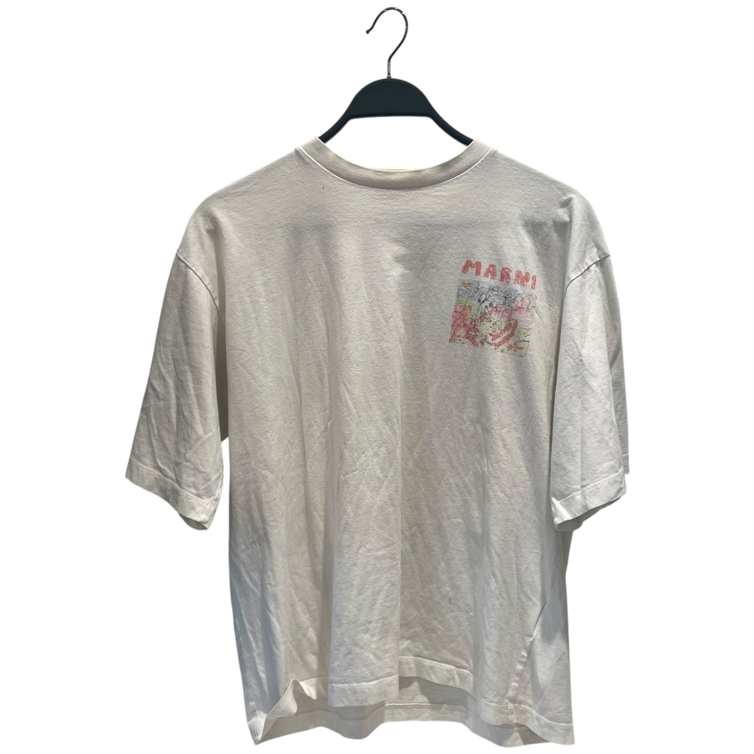 MARNI/T-Shirt/M/Cotton/WHT/Graphic/FLAMINIA VERONESI TEE view 1