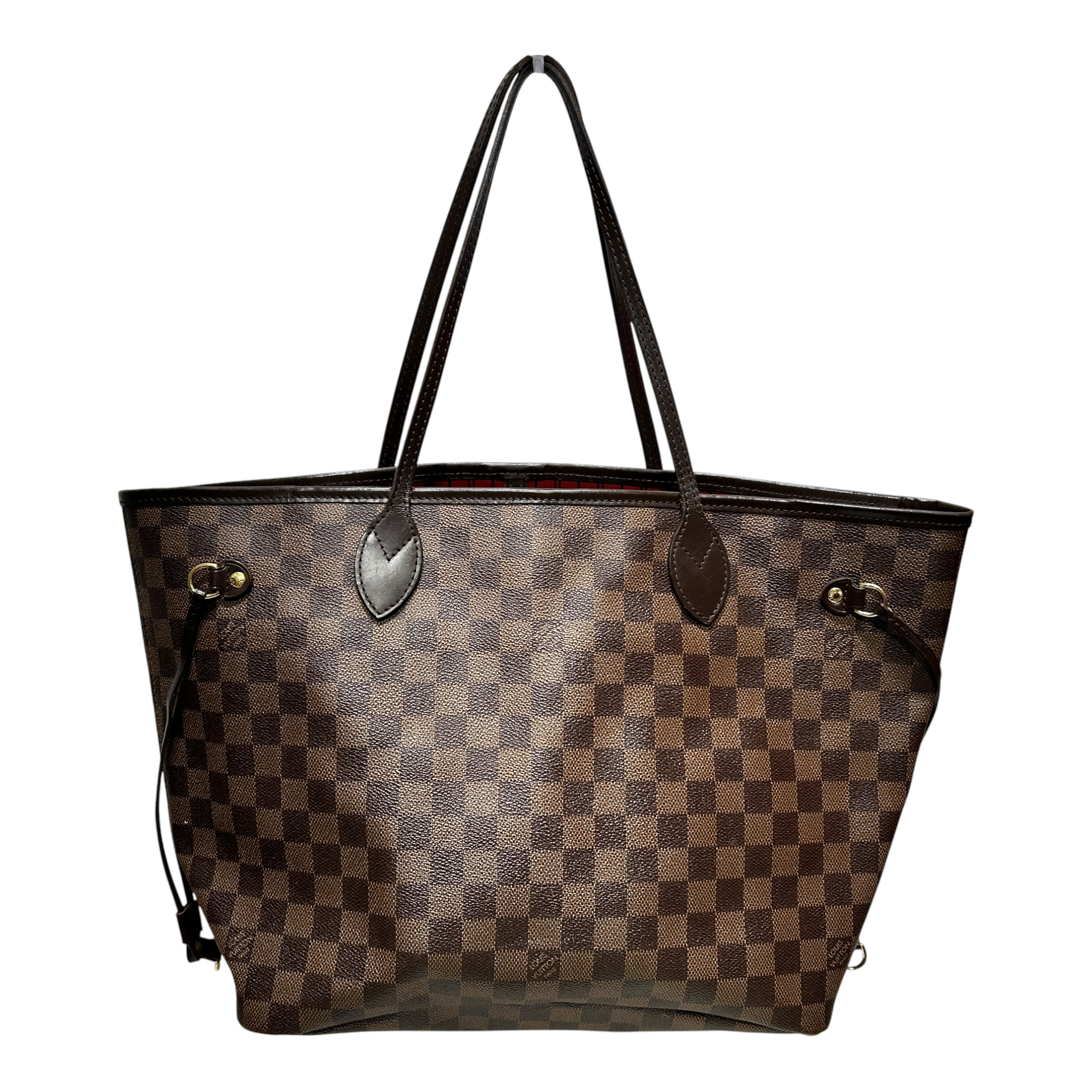 LOUIS VUITTON/Tote Bag/All Over Print/Leather/BRW/Damier Ebene Tote view 1