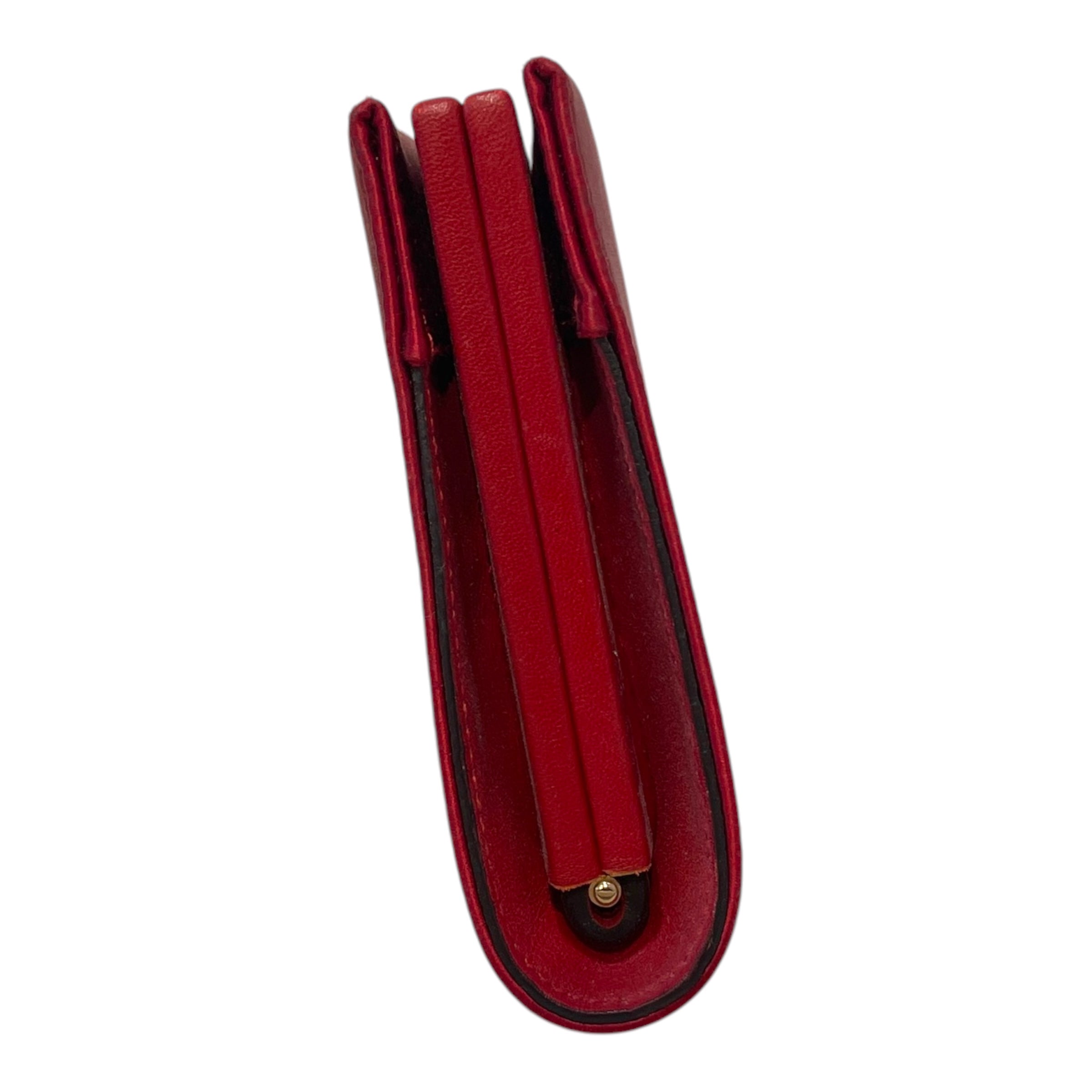 Salvatore Ferragamo/Clutch Bag/Silk/RED/Gold Tone Gancini view 3