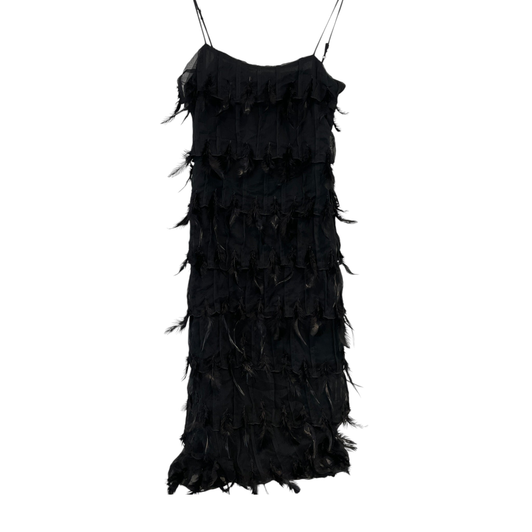 NILI LOTAN/3|4S Dress/XS/Silk/BLK/ view 1