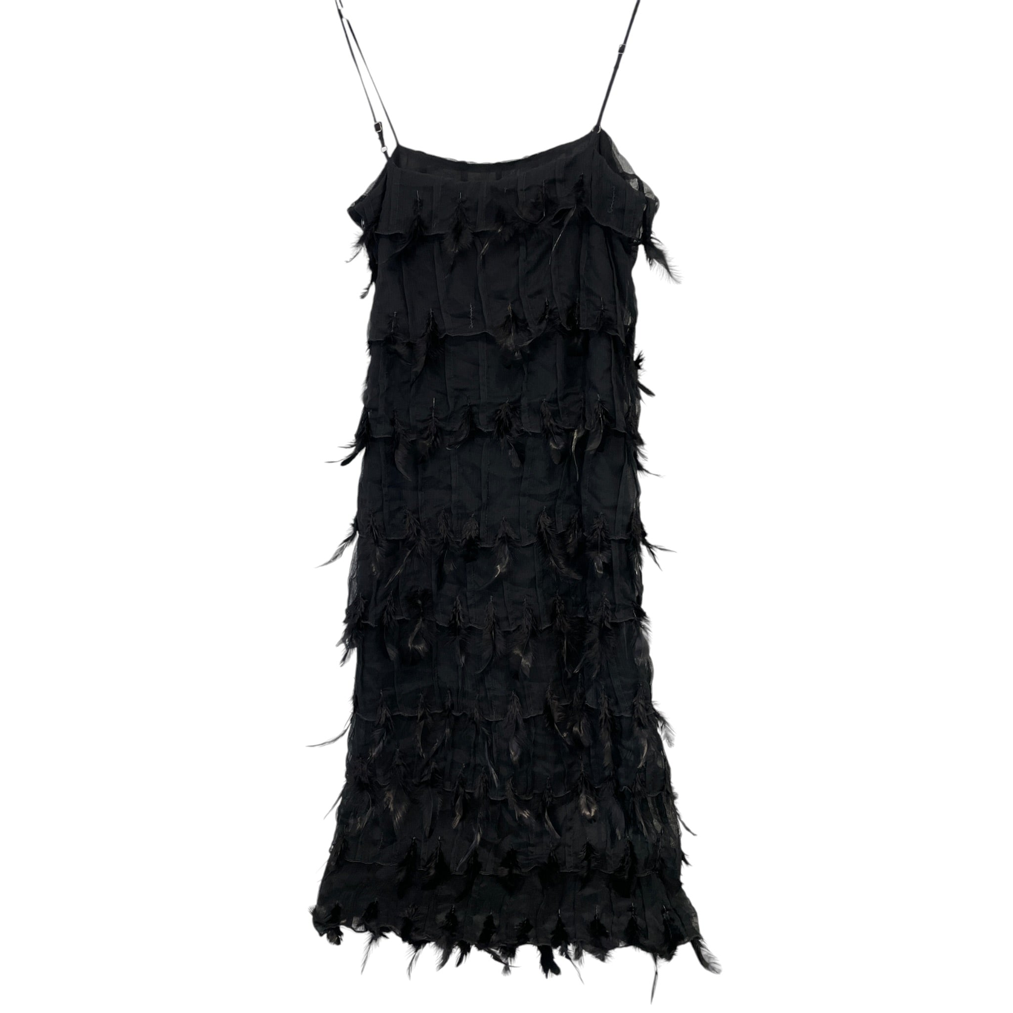 NILI LOTAN/3|4S Dress/XS/Silk/BLK/ view 2
