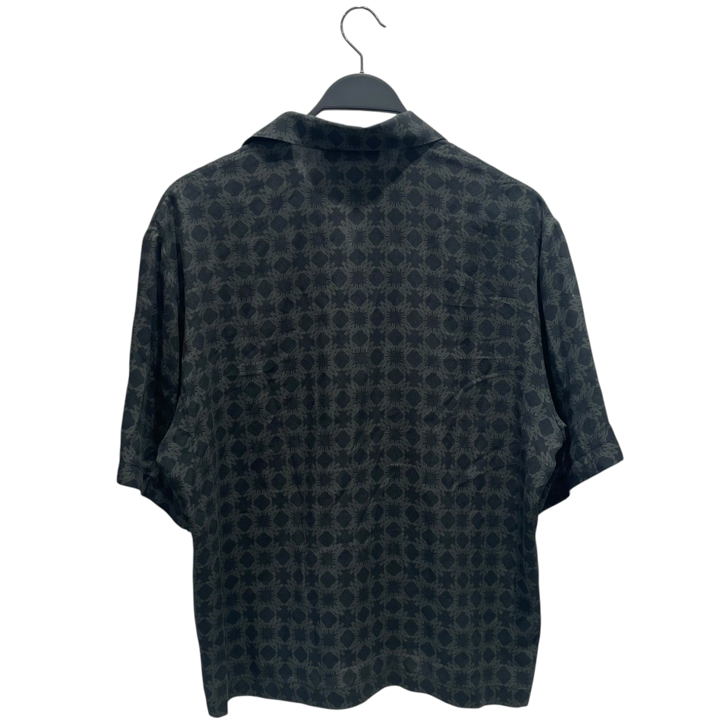 AMIRI/SS Shirt/S/BLK/All Over Print/MA QUAD BOWLING SHIRT view 2