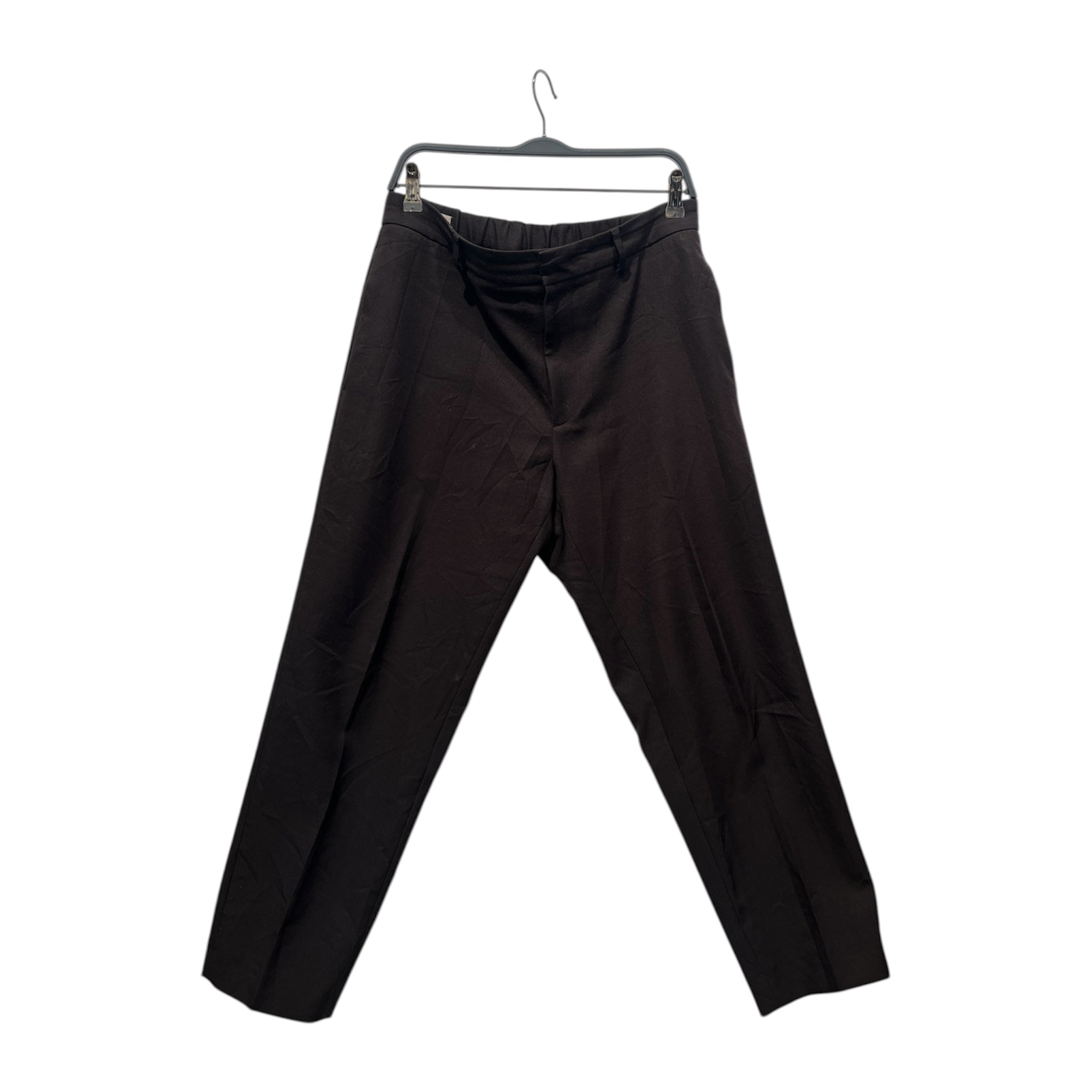 JIL SANDER/Slacks/46/Wool/BRW/SLIGHT CROP SLACKS view 1