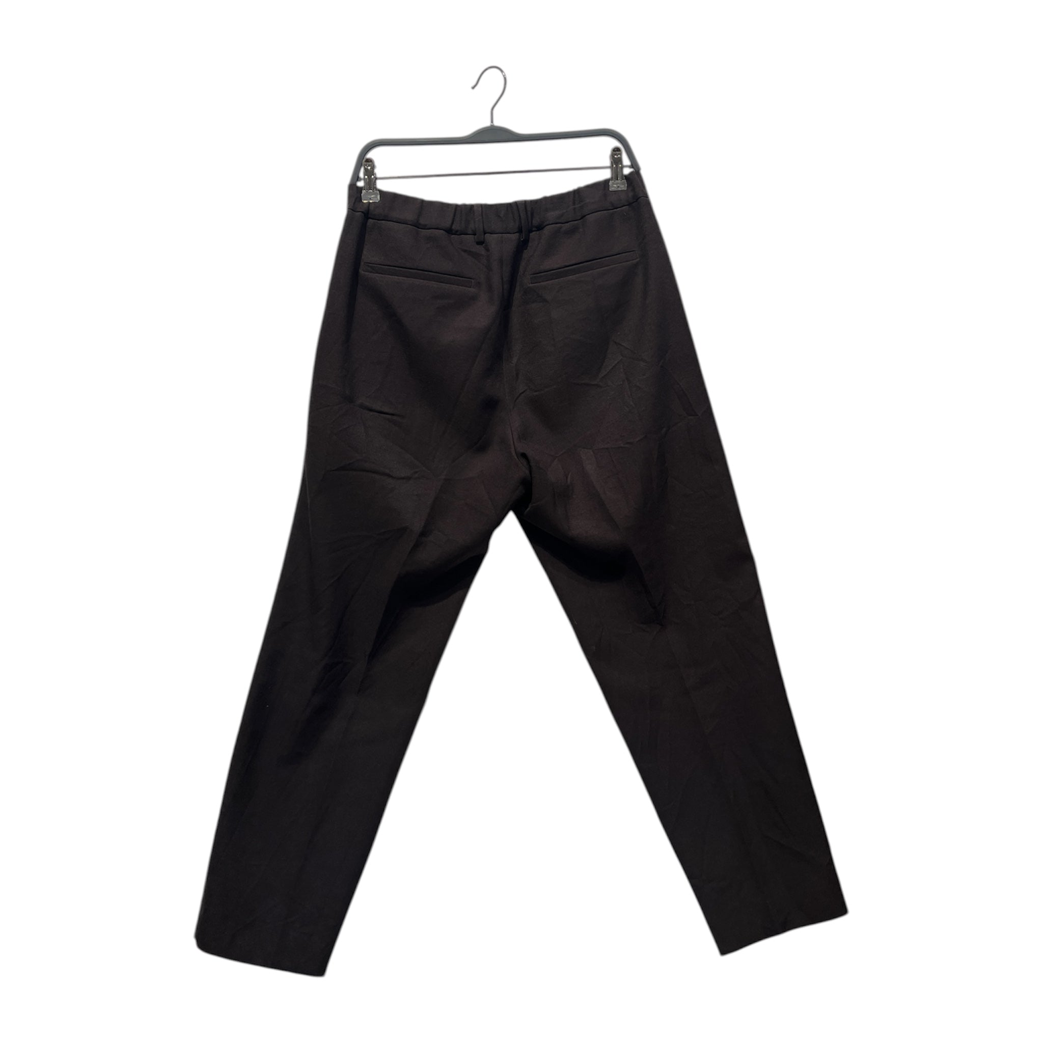 JIL SANDER/Slacks/46/Wool/BRW/SLIGHT CROP SLACKS view 2