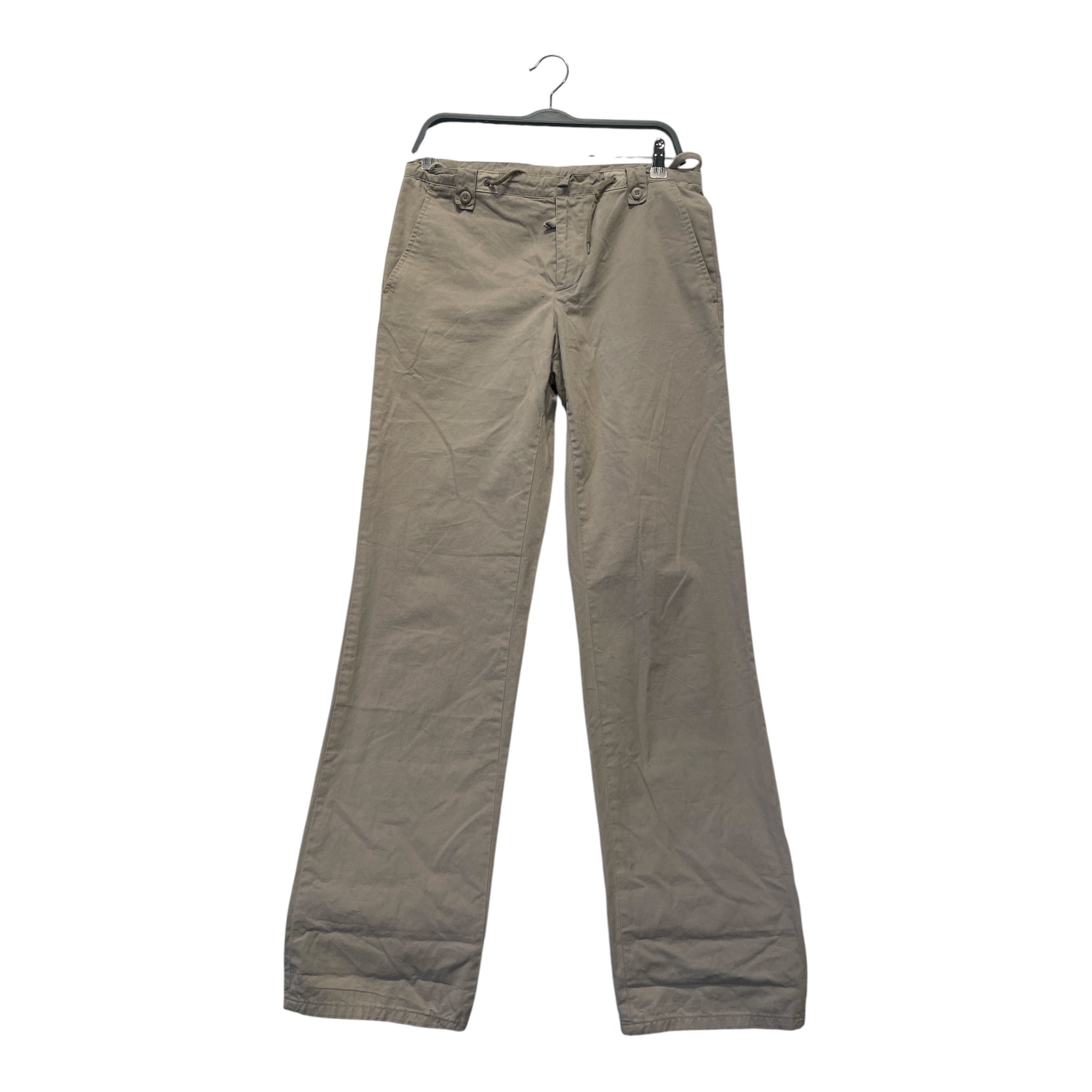 Helmut Lang/Vintage/Straight Pants/40/Cotton/CRM/1990S OFFICER TROUSER view 3