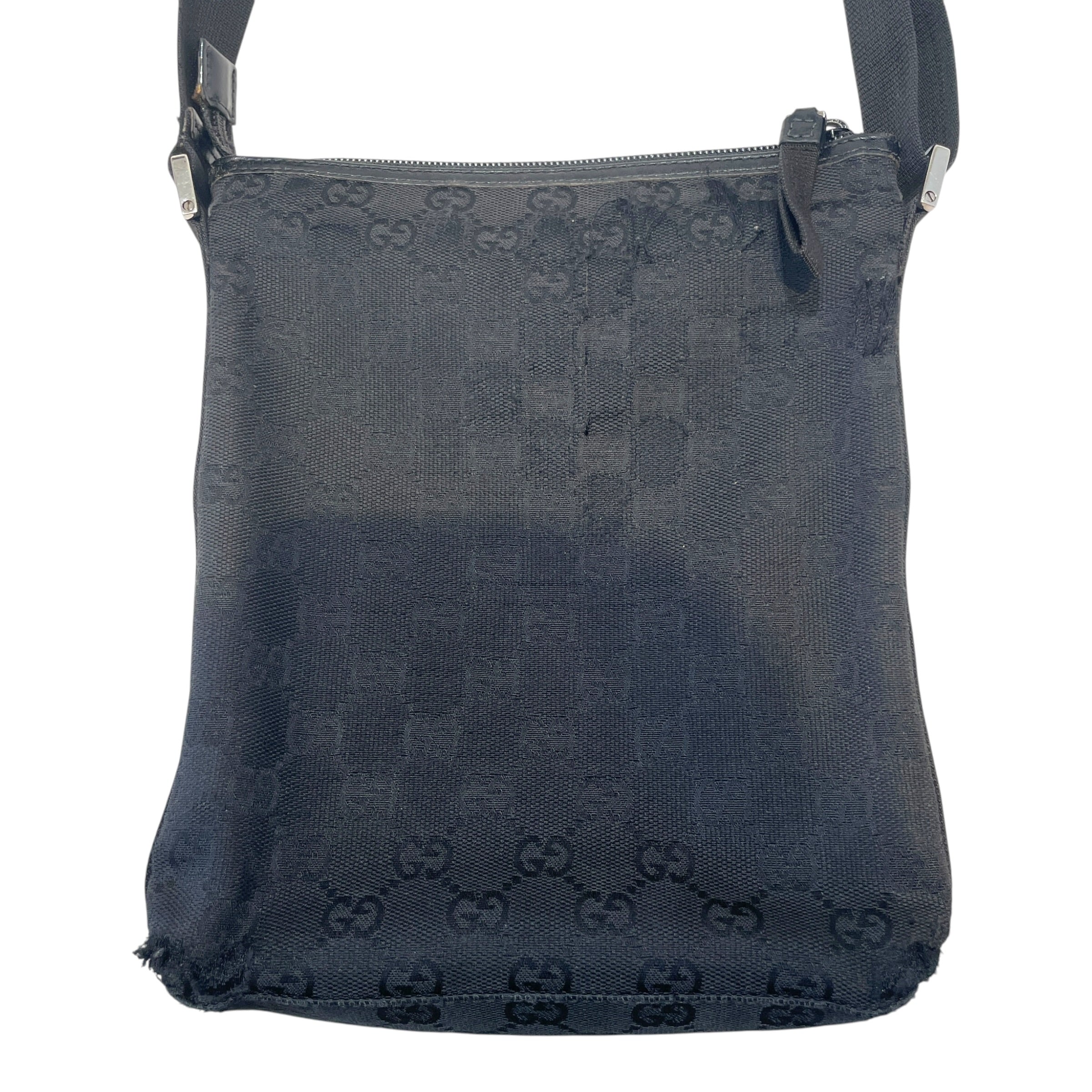 GUCCI/Cross Body Bag/Cotton/BLK/GG Monogram Jackie Bag view 5