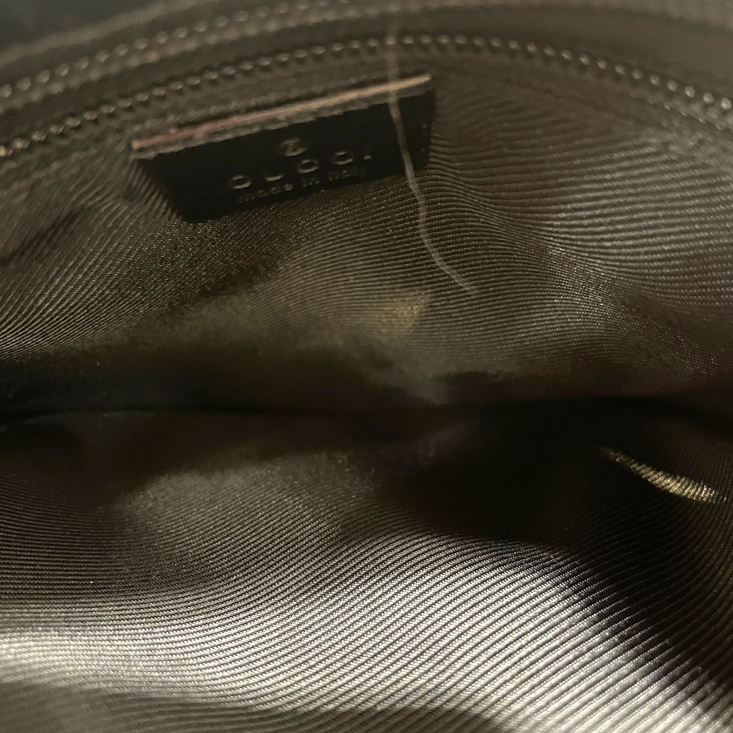 GUCCI/Cross Body Bag/Cotton/BLK/GG Monogram Jackie Bag view 6