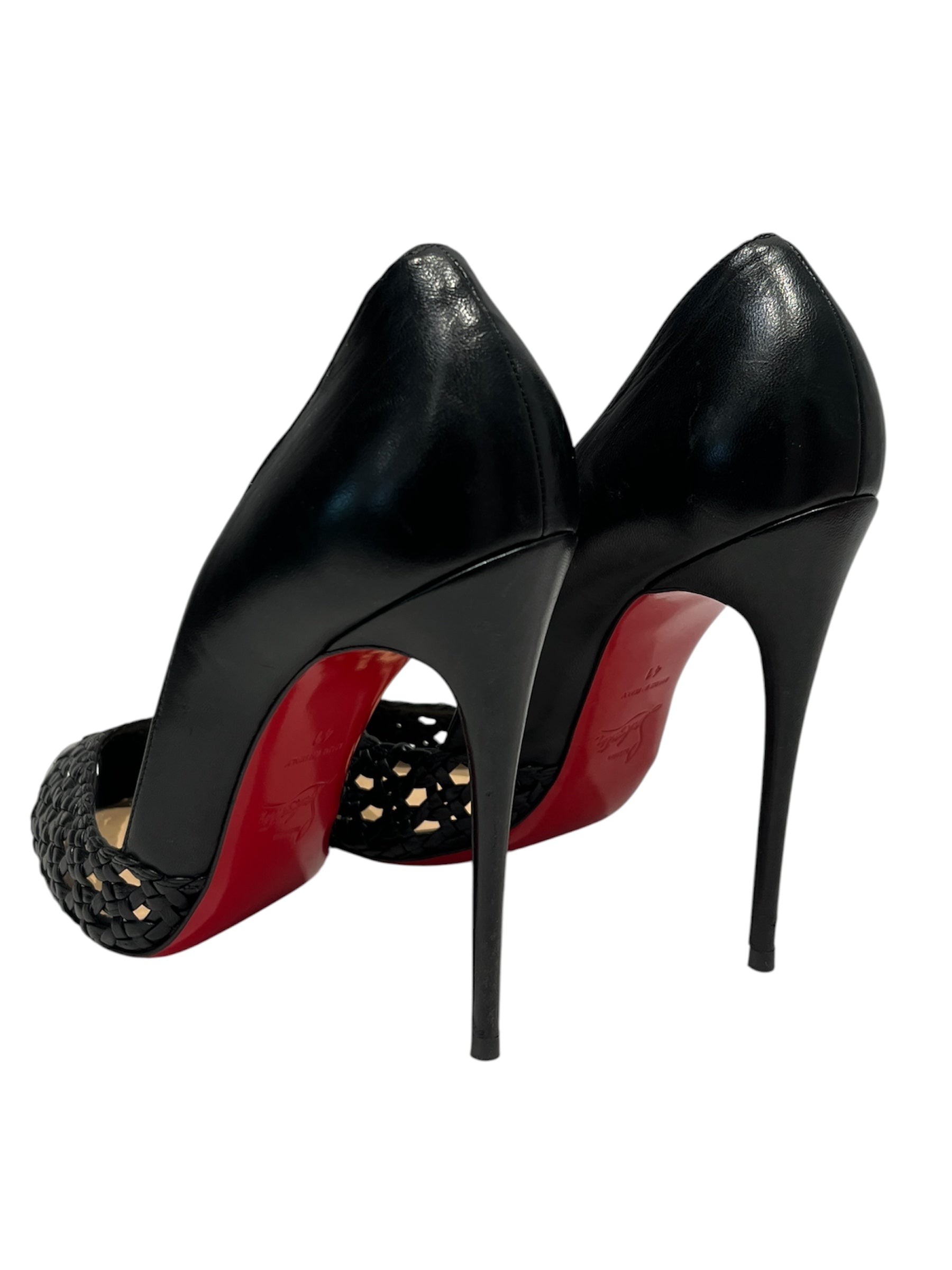 Christian Louboutin/Heels/US 10.5/Leather/BLK/ALTRESSA PUMP view 2