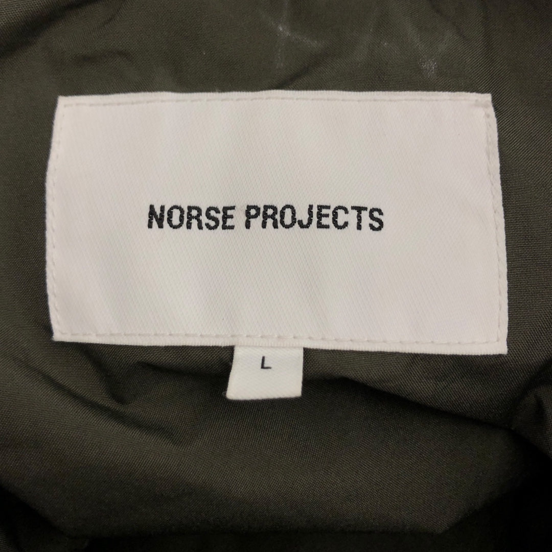 NORSE PROJECTS/Trench Coat/L/Gore-Tex/GRN/ view 3