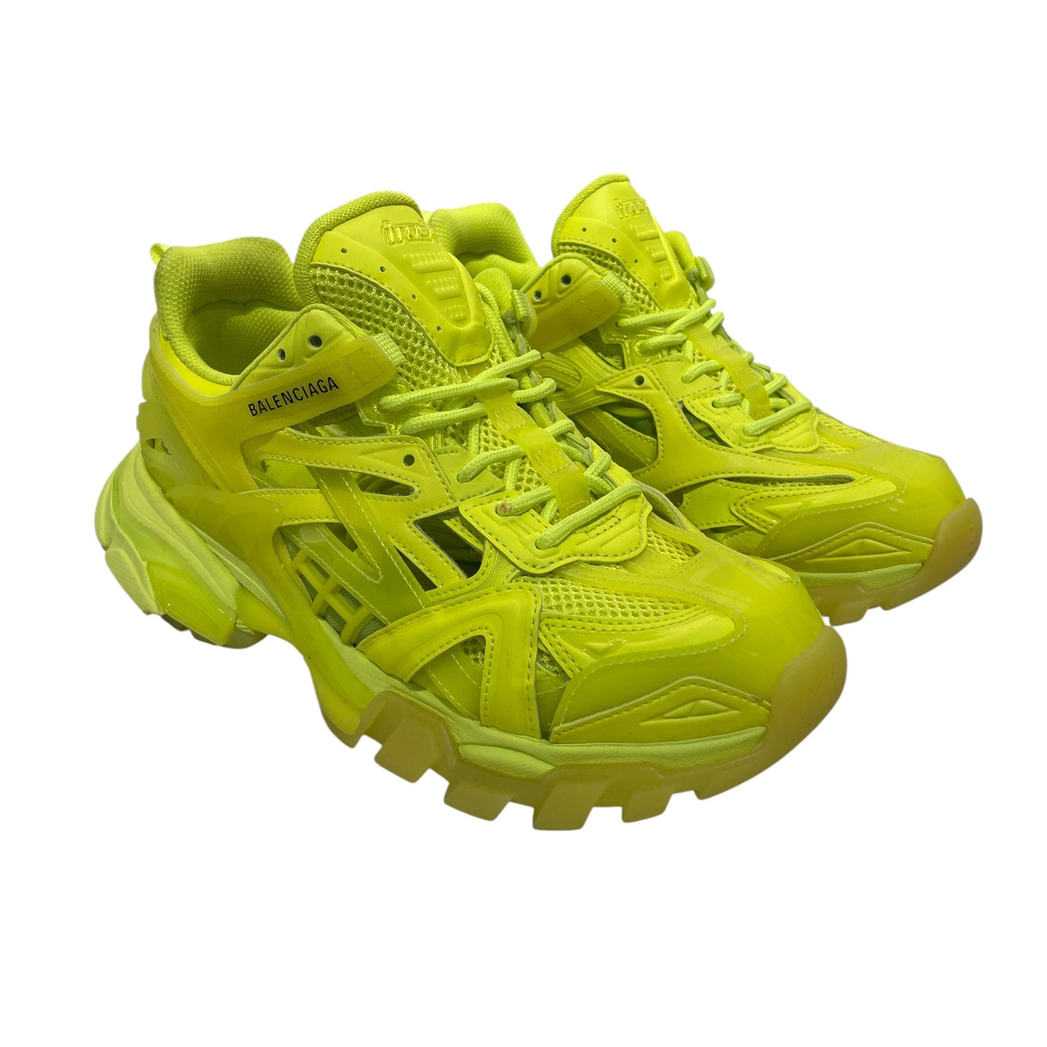 BALENCIAGA/Low-Sneakers/EU 38/Cotton/YEL/track .2 view 1