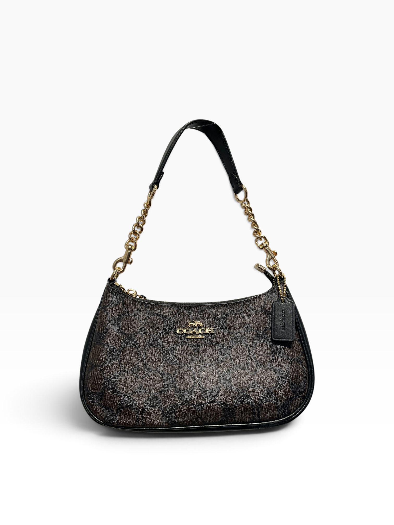 COACH/Bag/Monogram/Leather/BRW/CA548 TERI SHOULDER BAG view 1