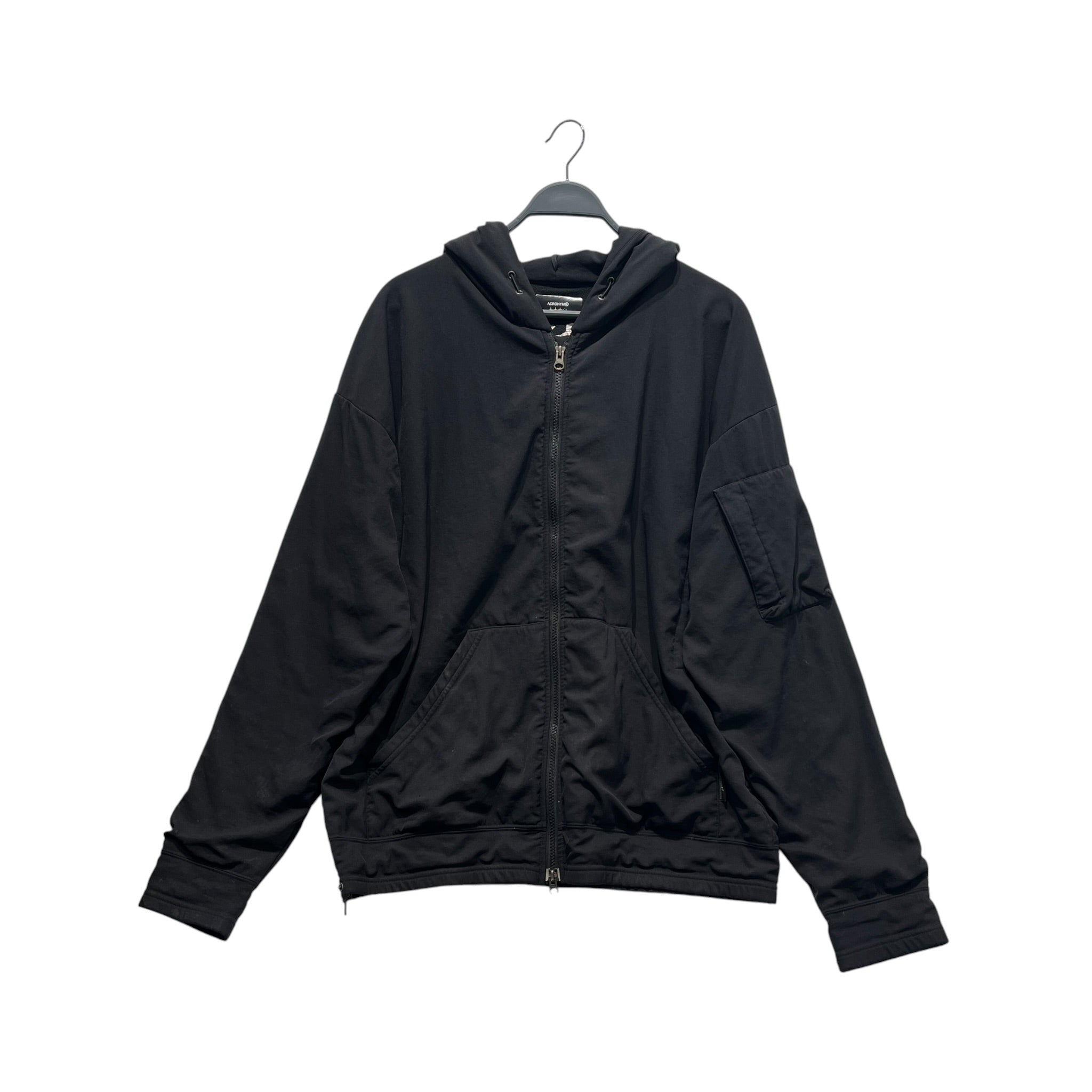 ACRONYM/Jacket/XL/Nylon/BLK/DOUBLE ZIPPER HOOD view 1