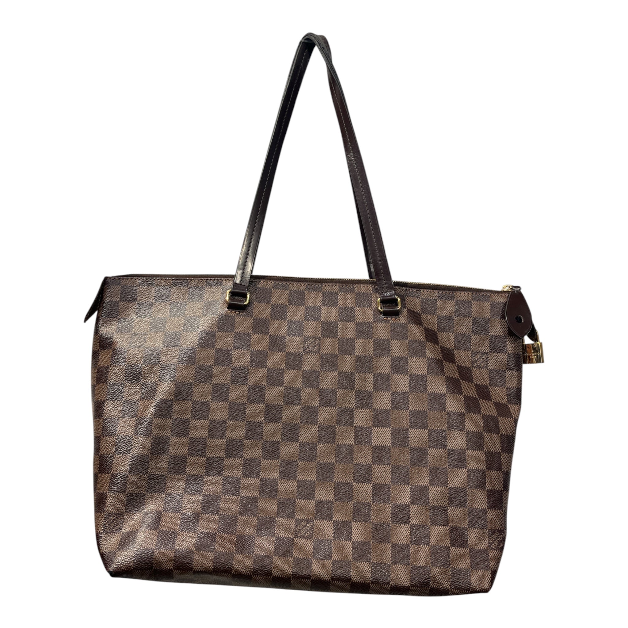 LOUIS VUITTON/Tote Bag/Monogram/Leather/BRW/DAMIER EBENE view 2