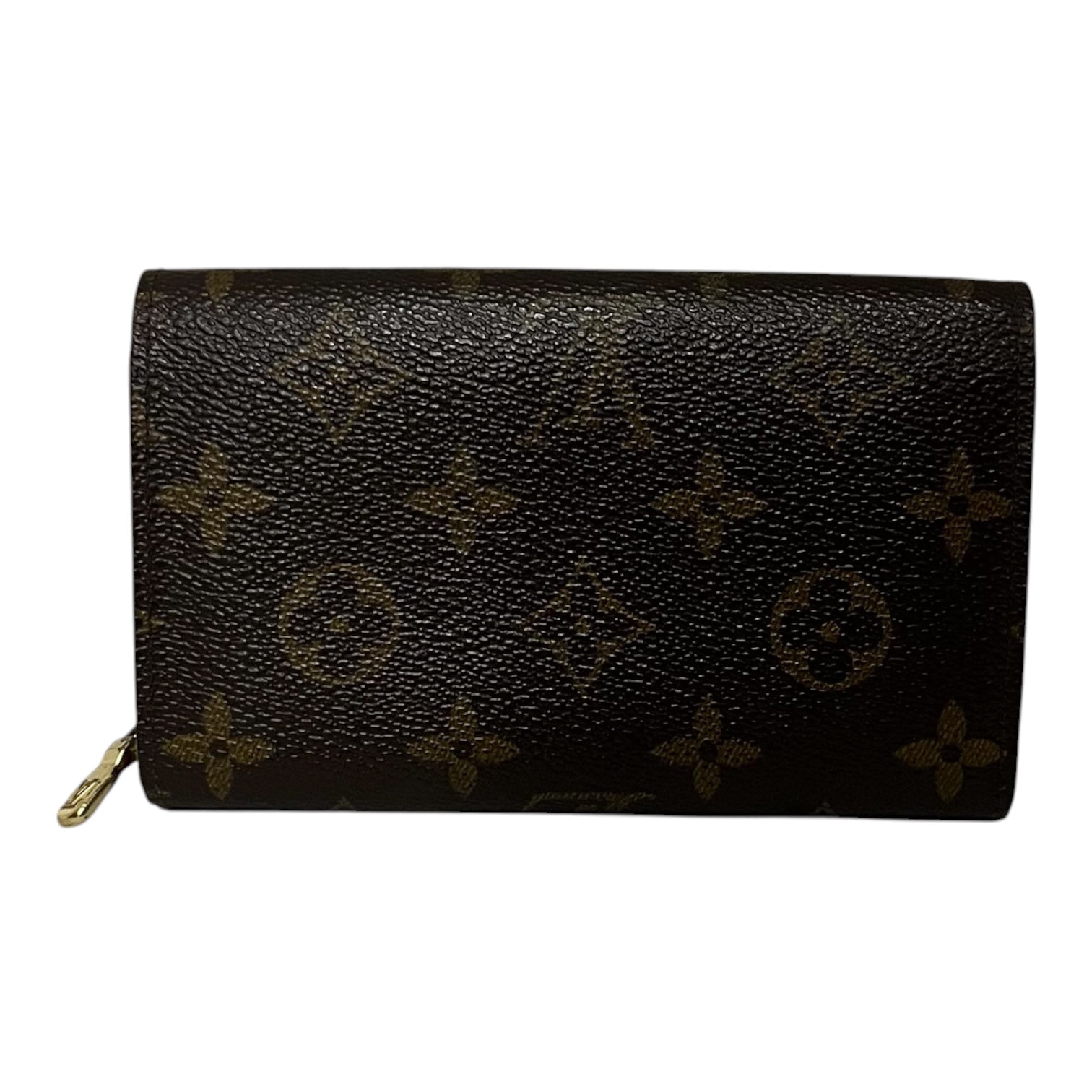 LOUIS VUITTON/Bifold Wallet/Monogram/Leather/BRW/L's/vintage view 2