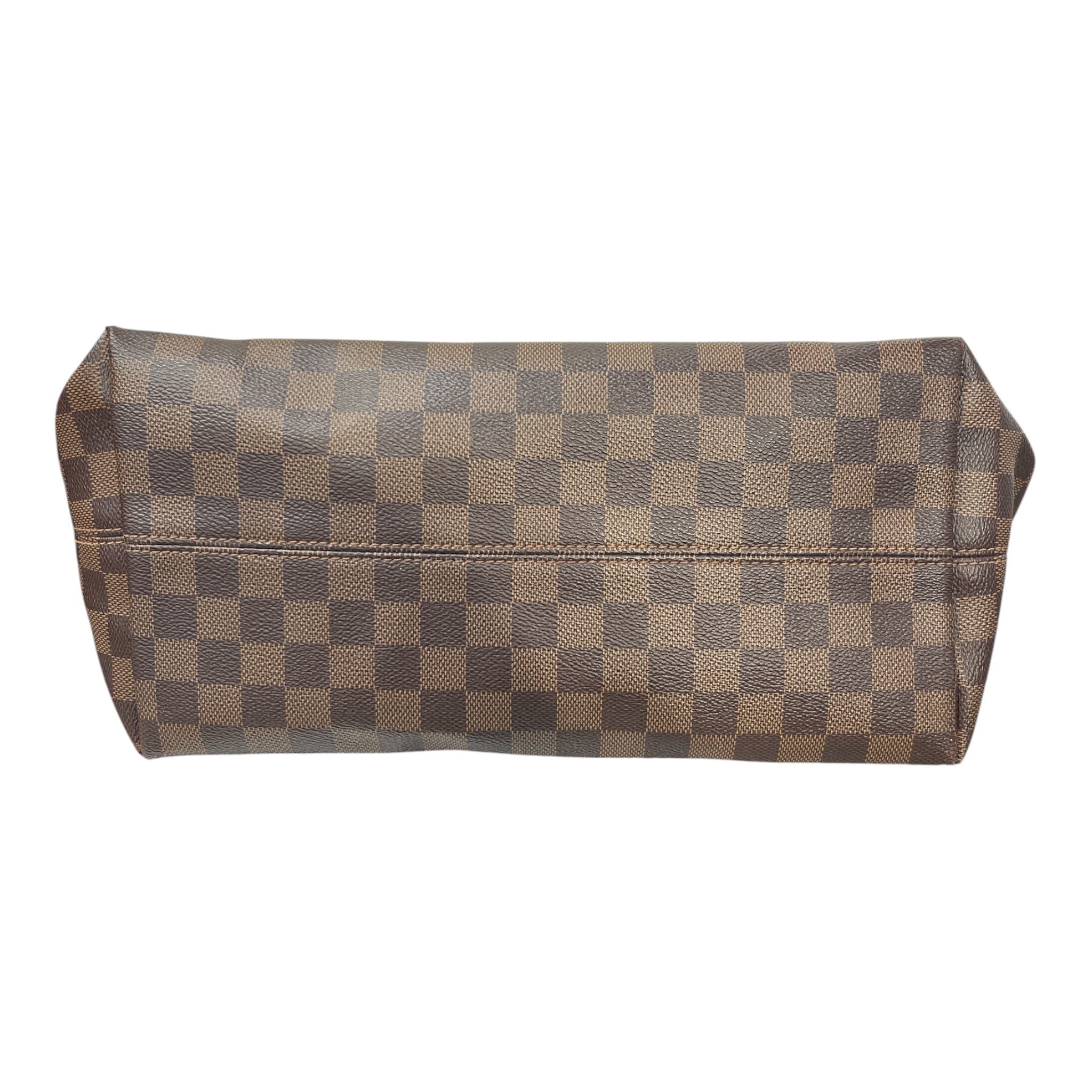 LOUIS VUITTON/Tote Bag/Monogram/Leather/BRW/DAMIER EBENE view 3