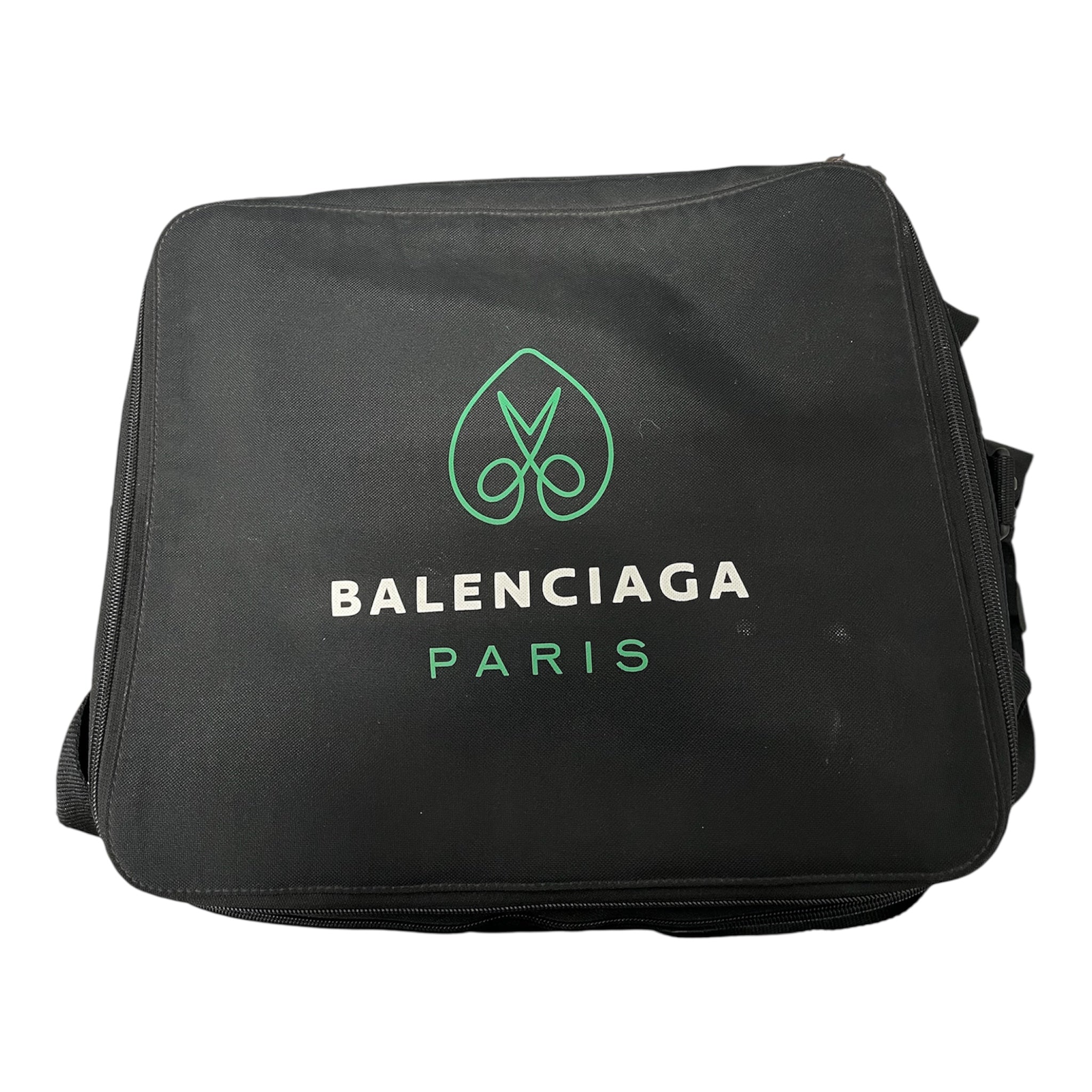 BALENCIAGA/Luggage/Cotton/BLK/INSULATED DELIVERY BAG view 1
