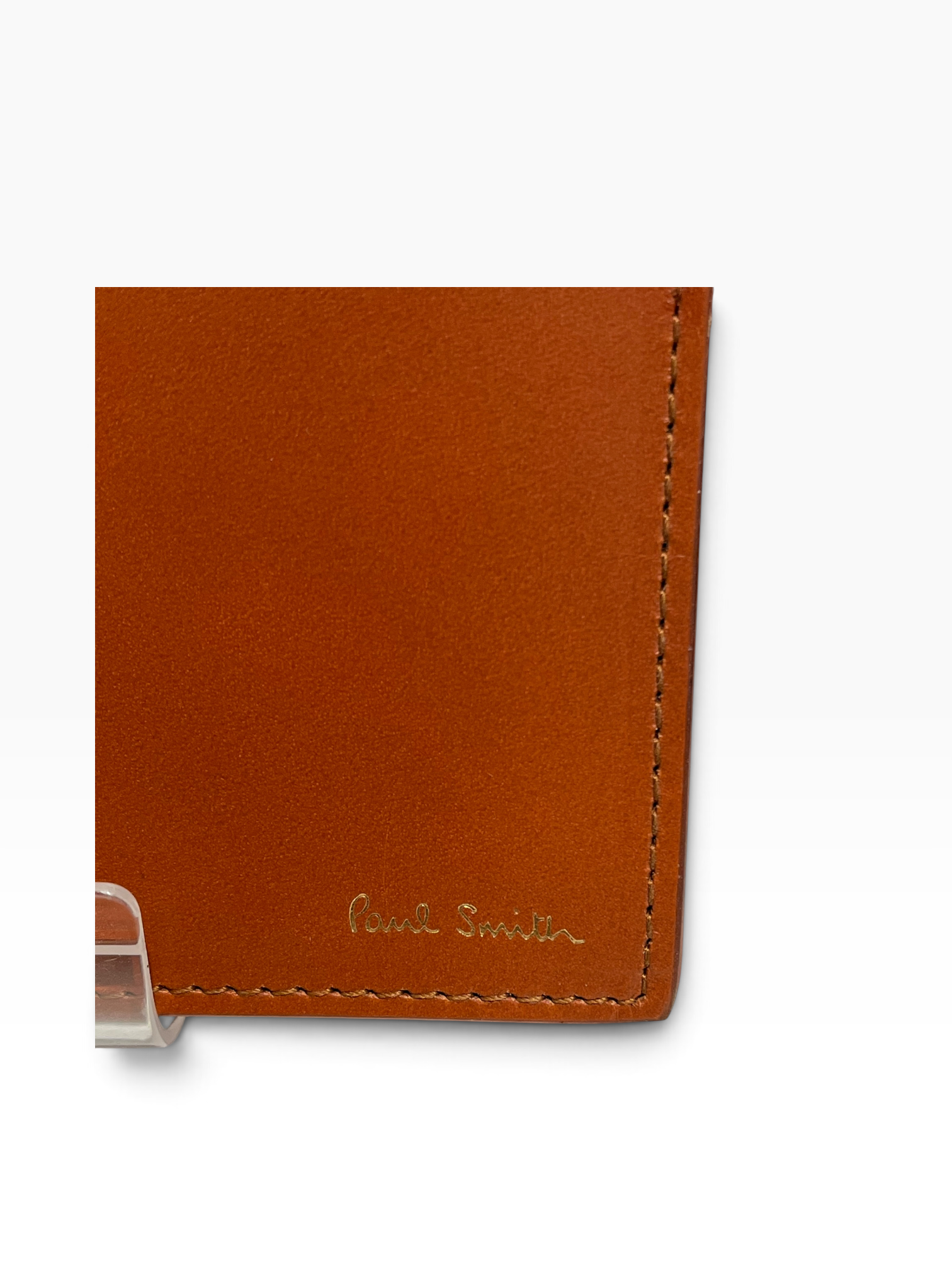 Paul Smith/Bifold Wallet/Leather/CML/M's/Red and Green Border view 5