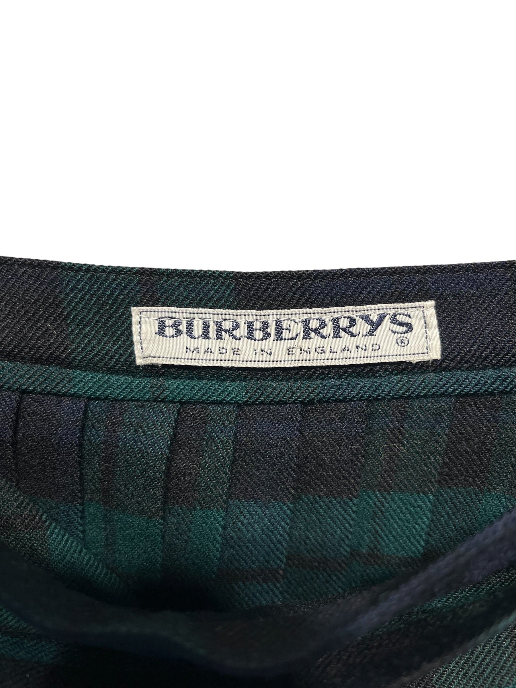 BURBERRYS/Long Skirt/L/Wool/GRN/VINTAGE TARTAN BELTED SKIRT view 3
