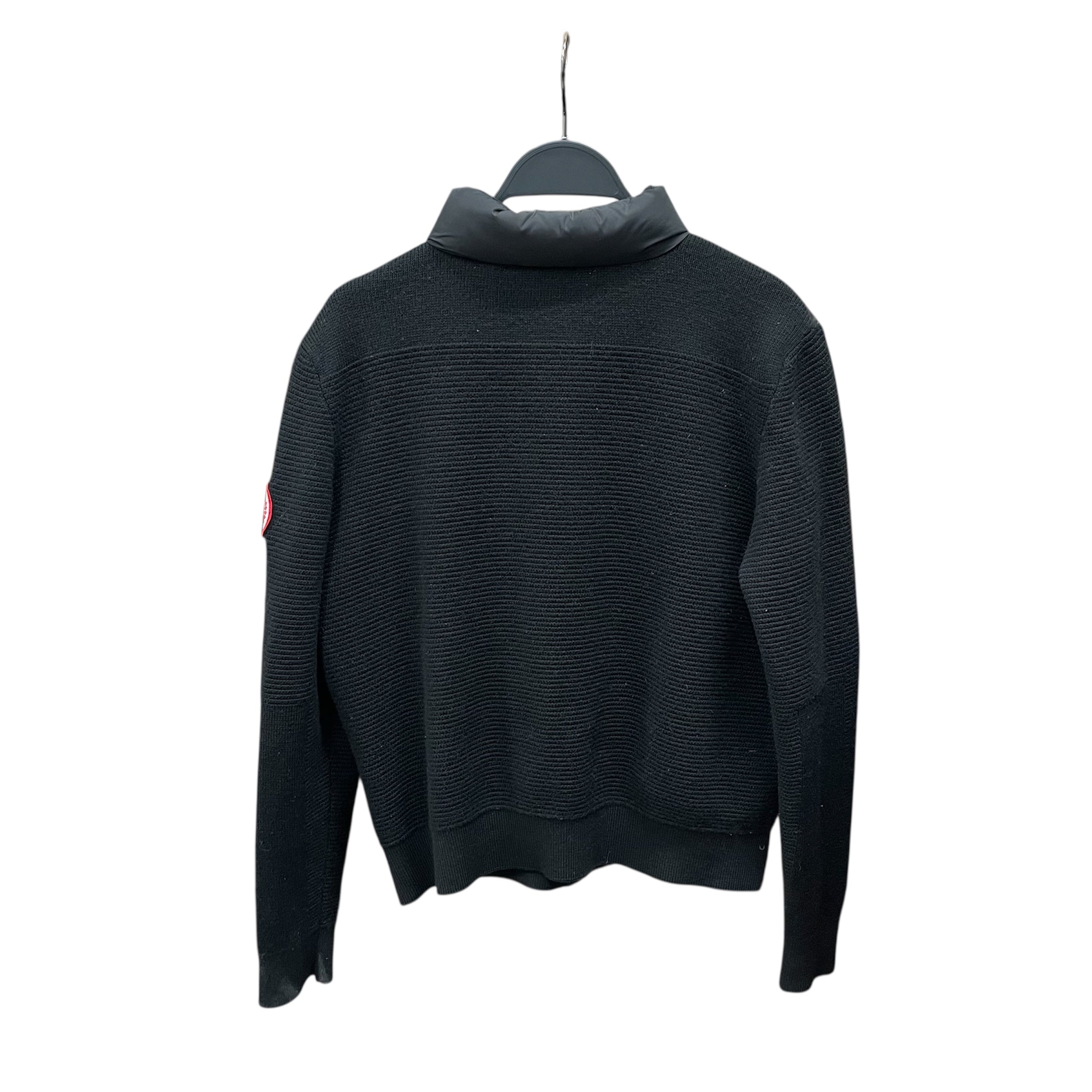 CANADA GOOSE/Puffer Jkt/LG/Nylon/BLK/6830L PUFF FRONT WOOL BACK view 2