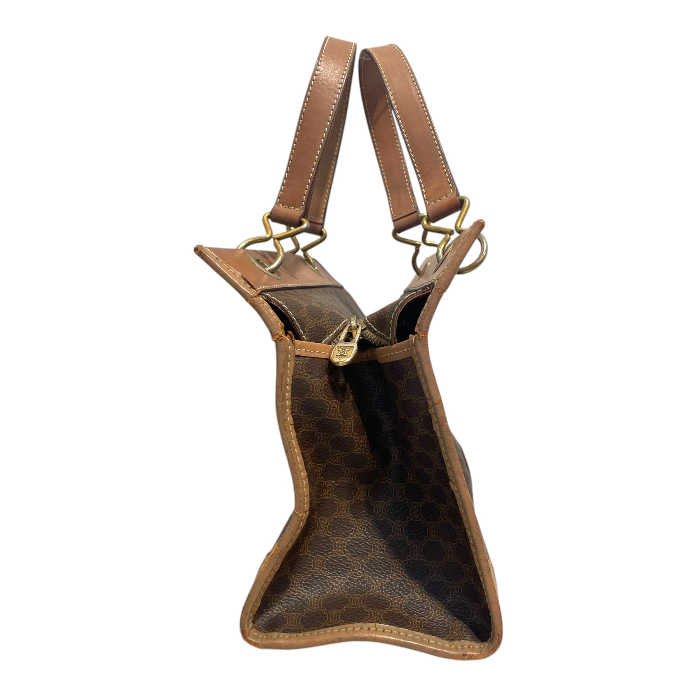 CELINE/Bag/Monogram/Leather/BRW/Monogram Top Handle Bag view 2