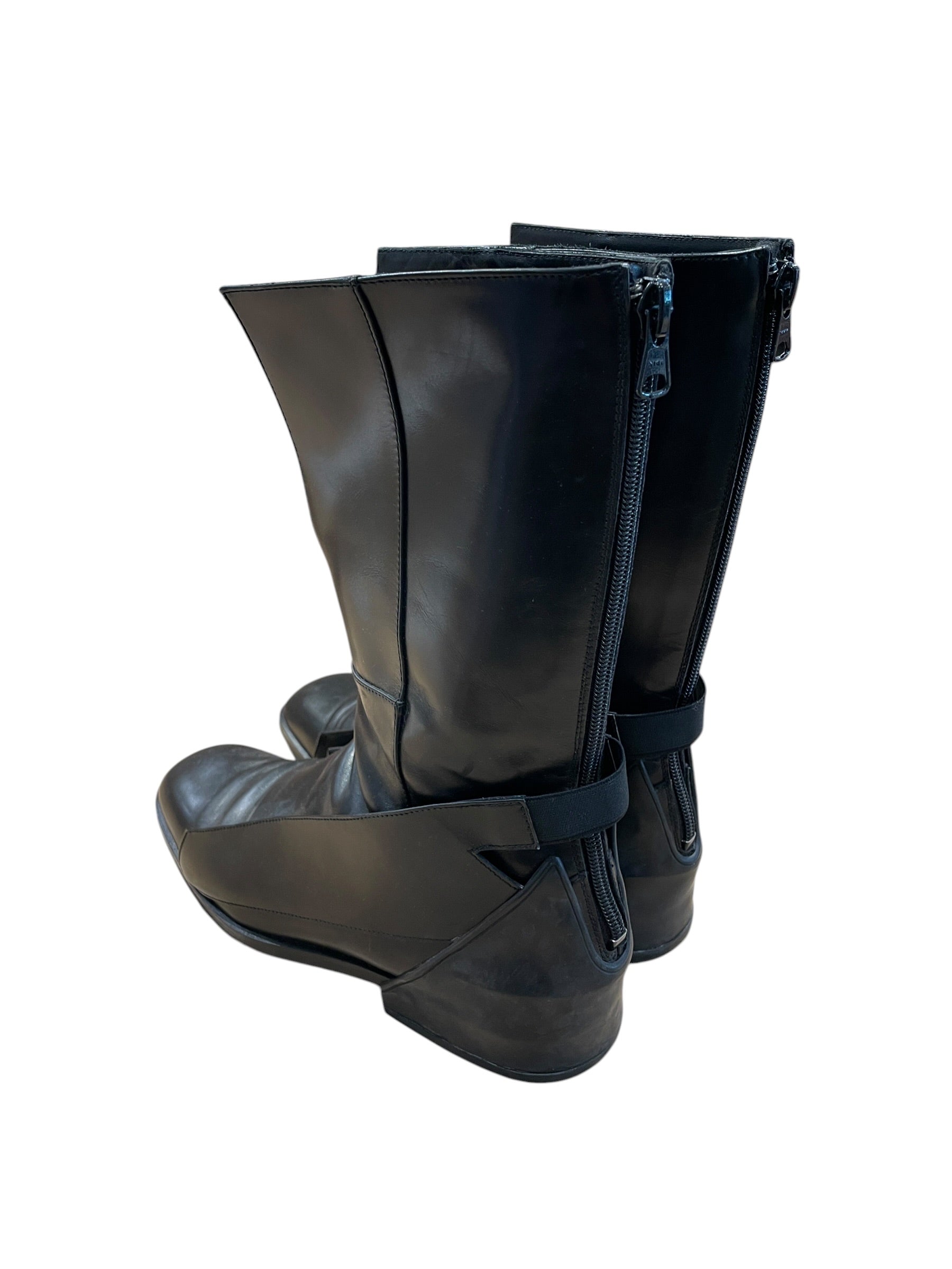 RAF SIMONS/Boots/EU 42/Leather/BLK/Spoiler Boot view 2