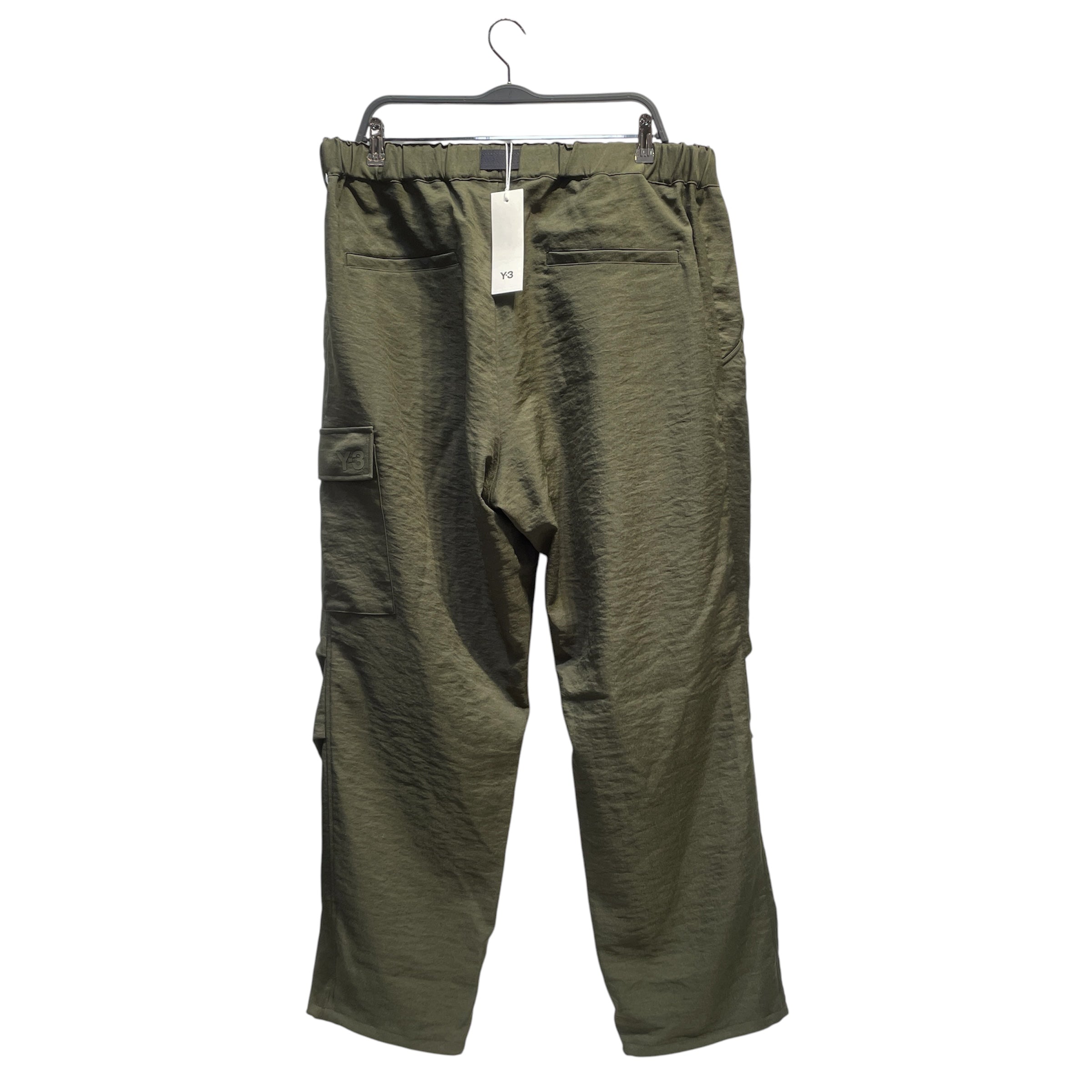 Y-3/Cropped Pants/XL/Nylon/GRN/ view 2