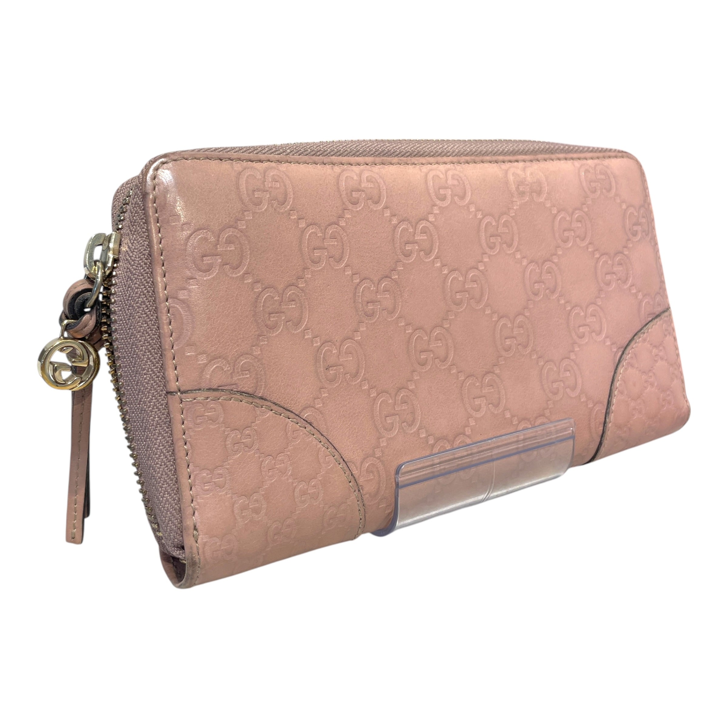 GUCCI/Long Wallet/Monogram/Leather/BRW/L's/ view 1