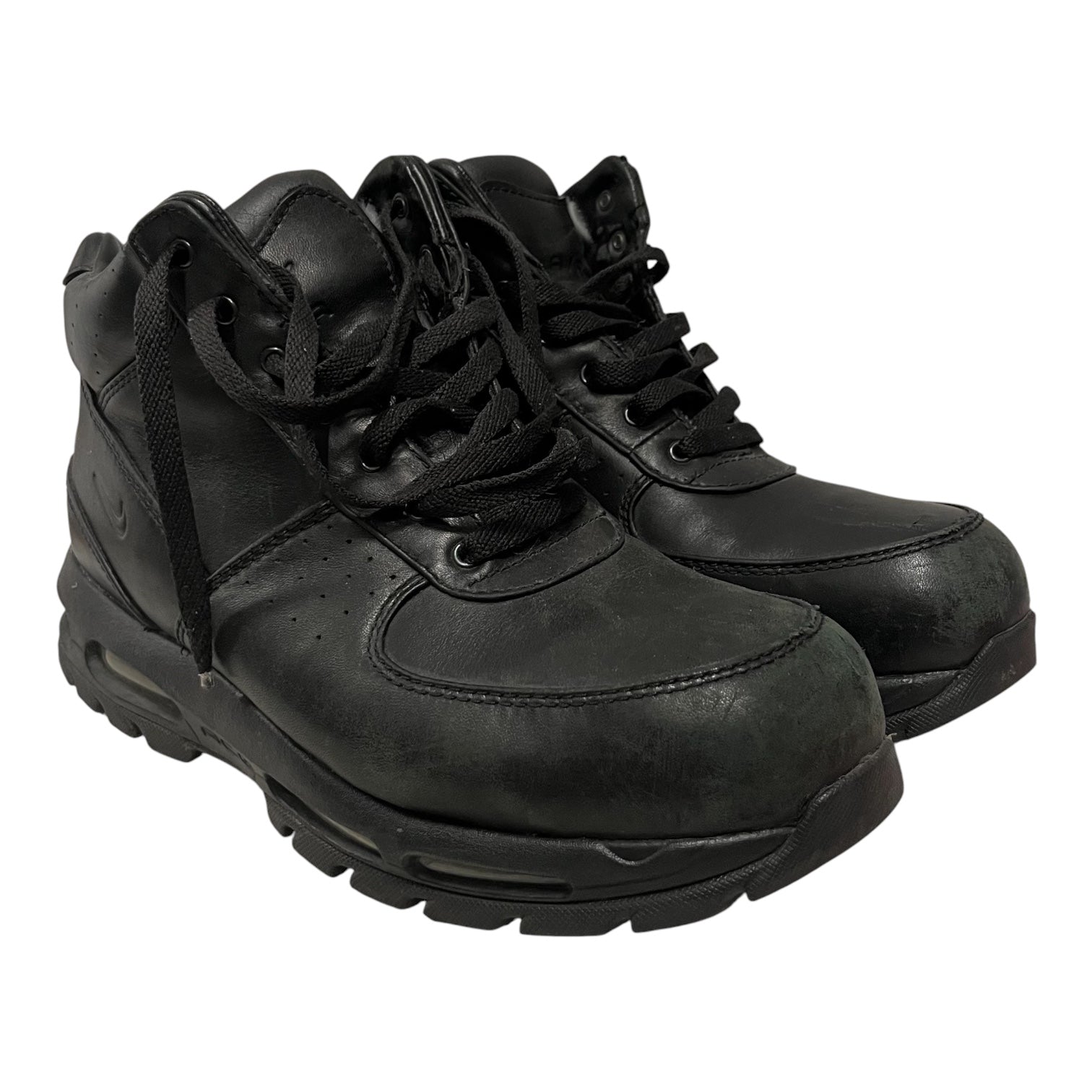NIKE ACG/Lace Up Boots/US 10/Leather/BLK/ view 1