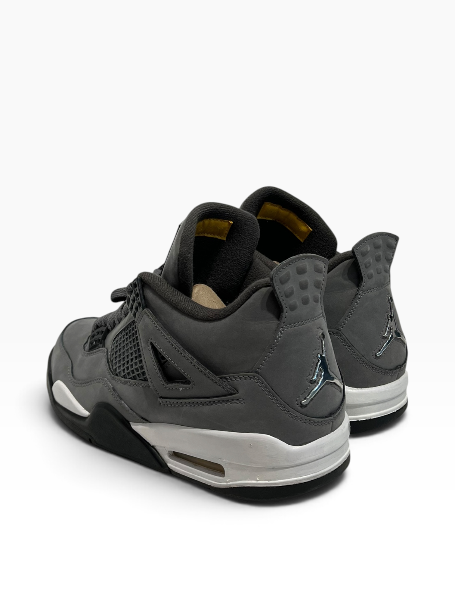 NIKE/Hi-Sneakers/US 9/Leather/GRY/retro cool grey 4 view 2