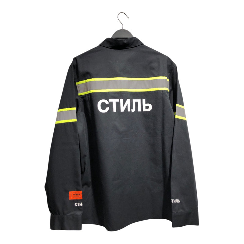 HERON PRESTON/Jacket/L/NVY/Reflective