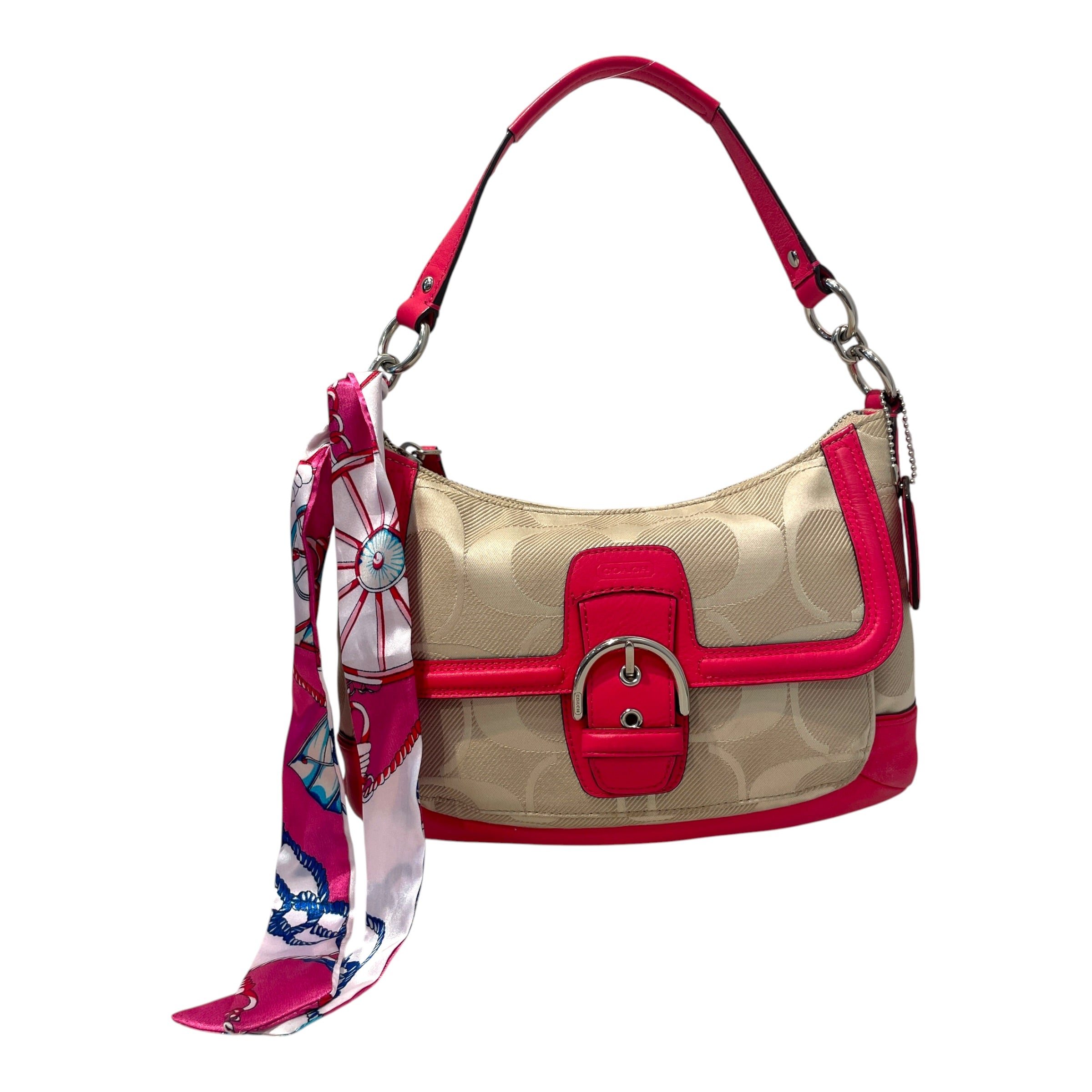 COACH/Bag/Monogram/Cotton/MLT/Hobo Bg view 1