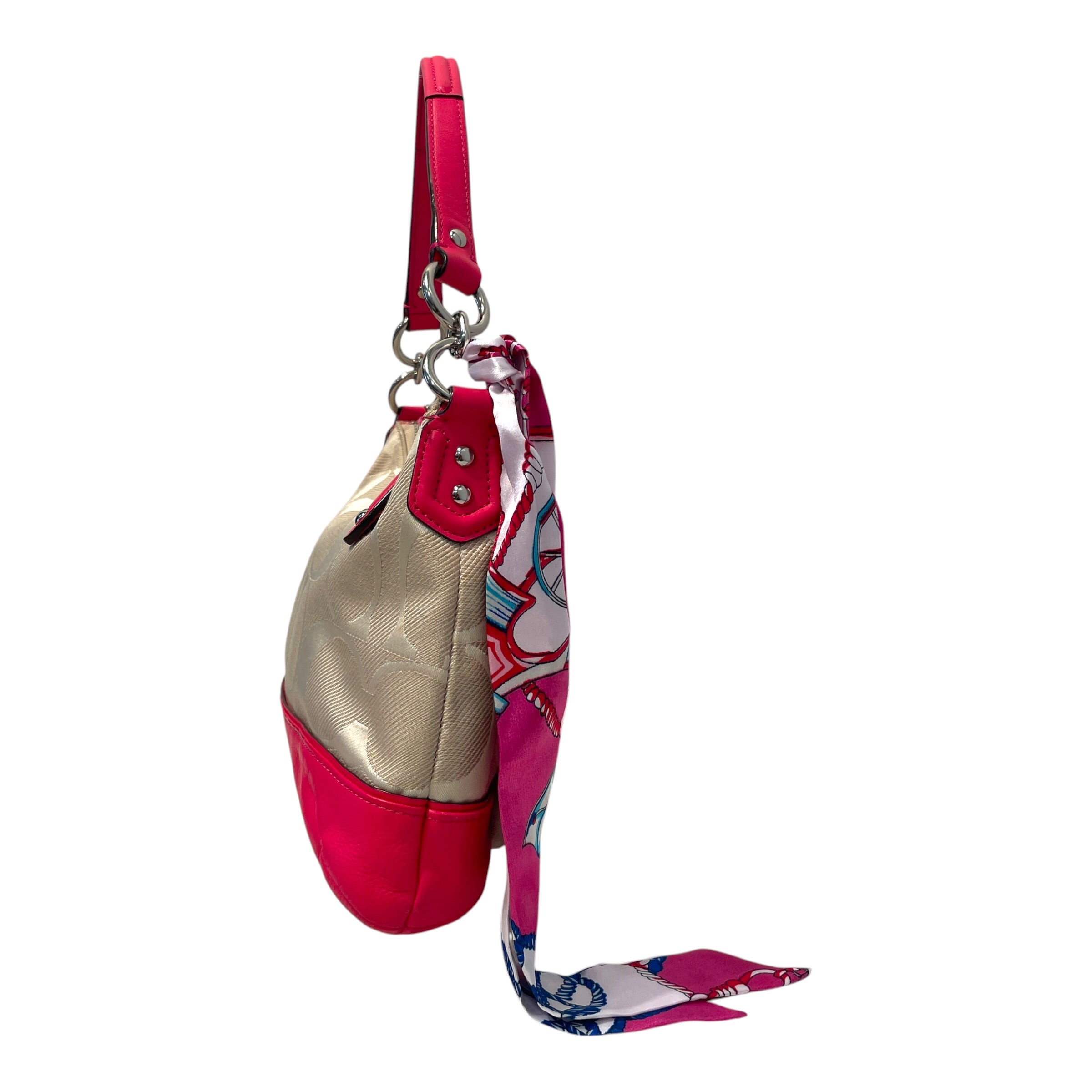 COACH/Bag/Monogram/Cotton/MLT/Hobo Bg view 2