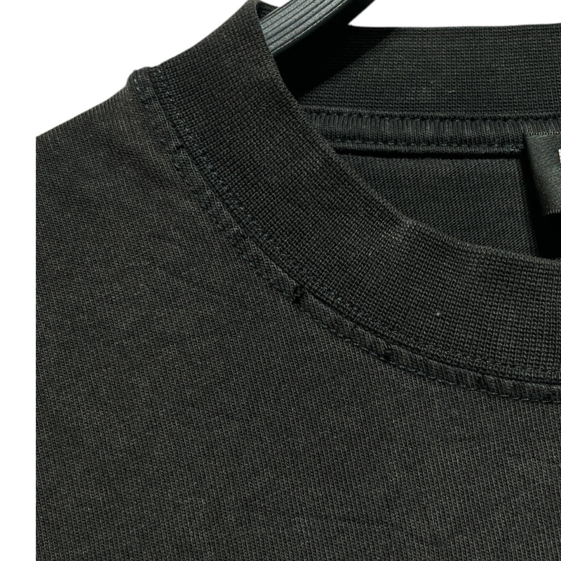 BALENCIAGA/T-Shirt/1/Cotton/BLK/TURN SLIT