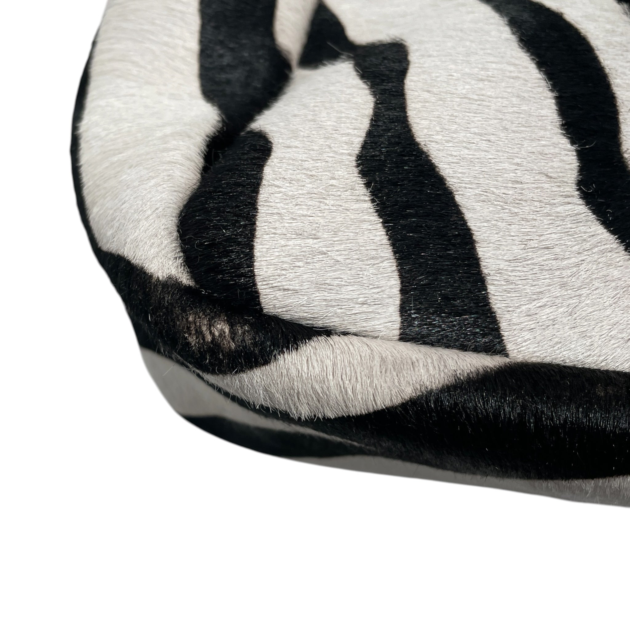 GIVENCHY/Hand Bag/Animal Pattern/Fur/WHT/g lock zebra view 4