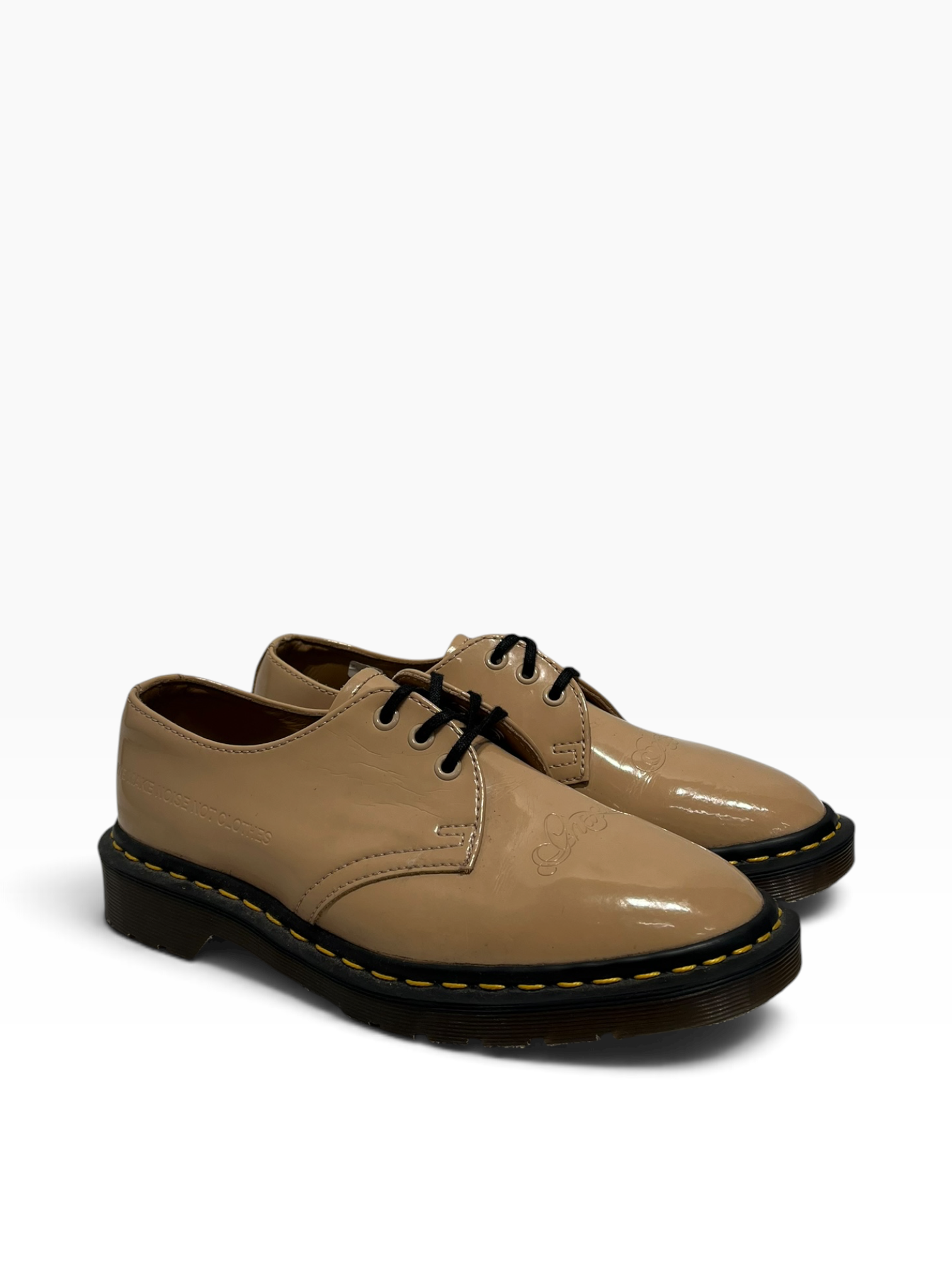 Dr.Martens/Low-Sneakers/US 7.5/Faux Leather/BEG/dr.marten x undercover view 1