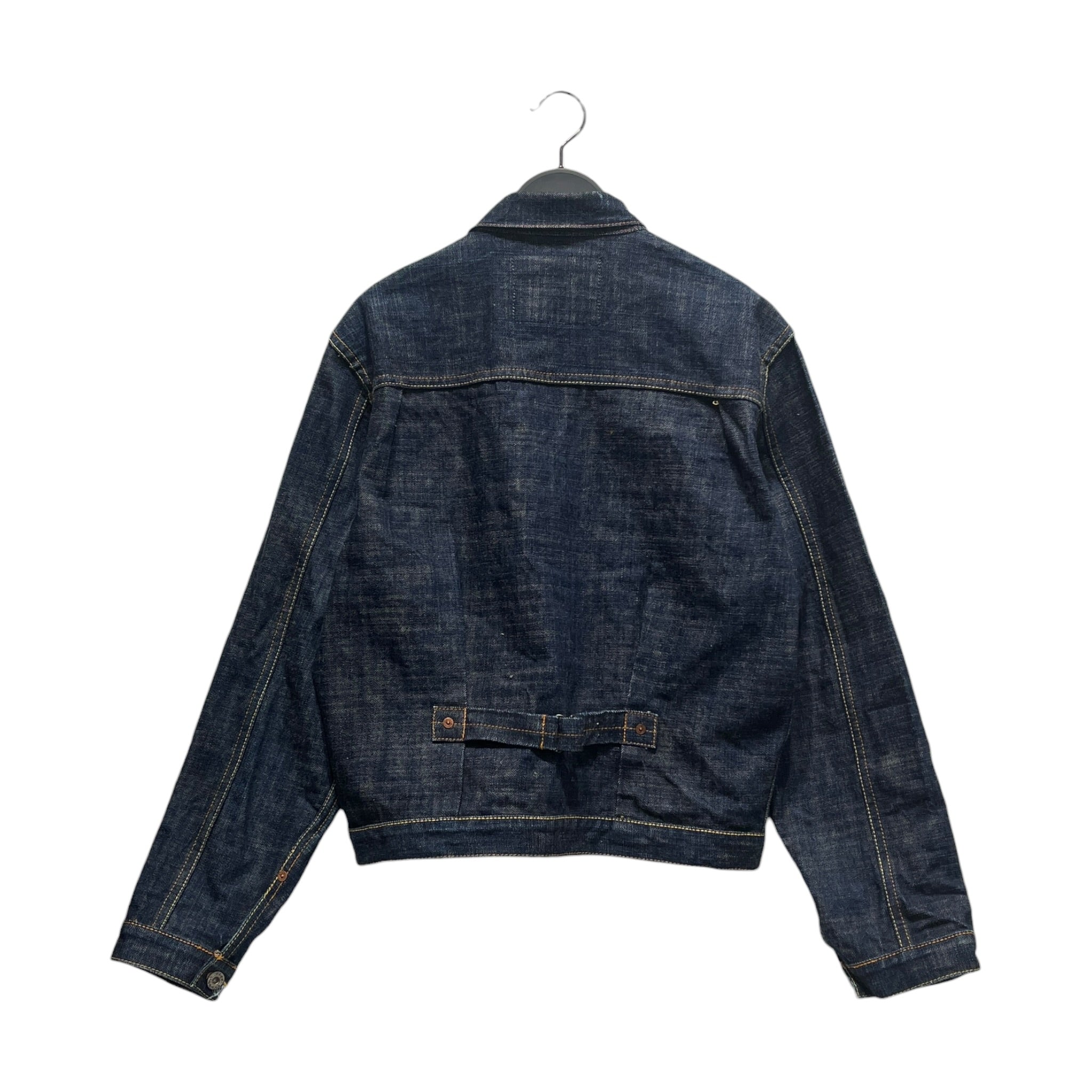 EVISU/Denim Jkt/L/Denim/NVY/CROPPED EVISU DENIM JACKET view 2
