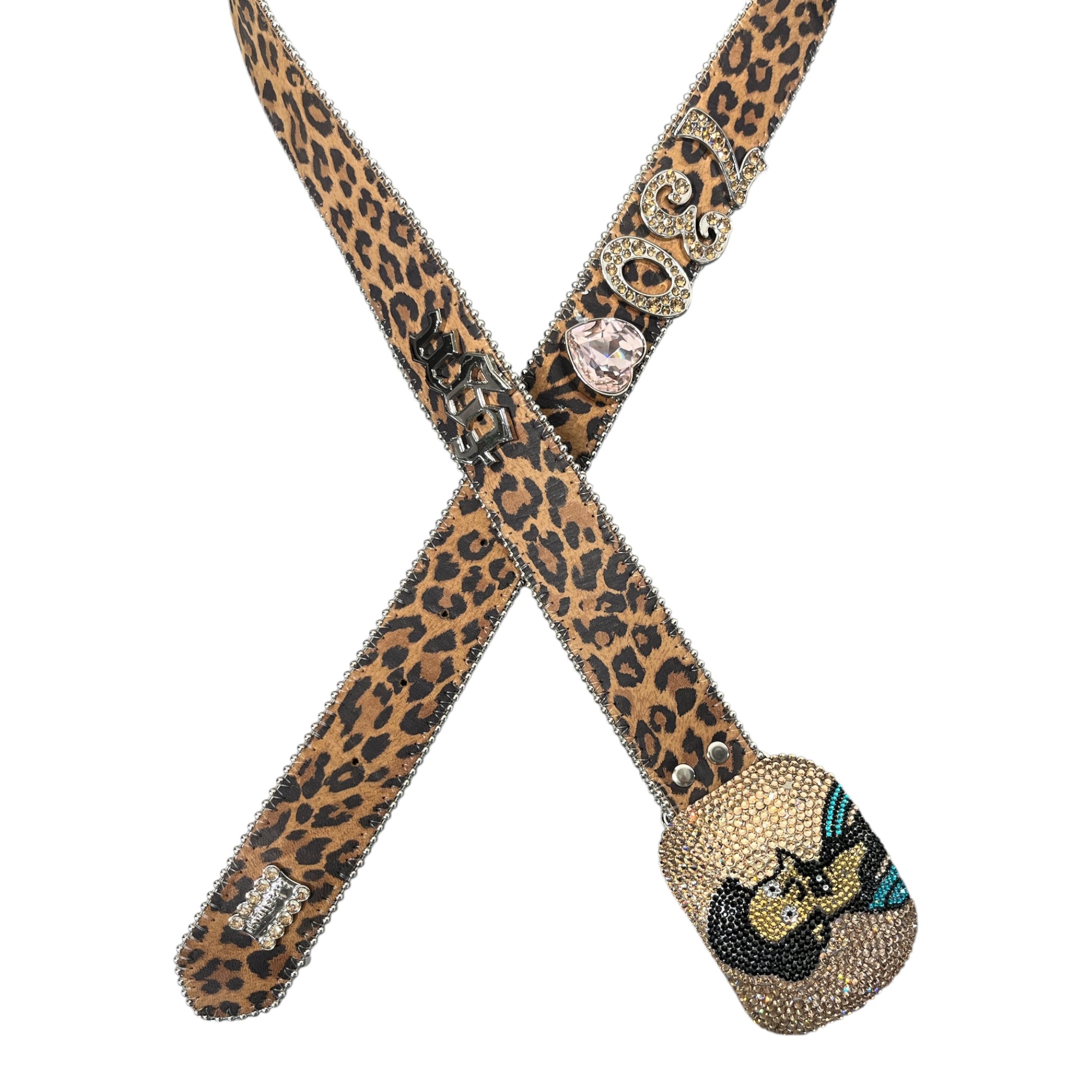 b.b.simon/Belt/Animal Pattern/Leather/MLT/M's/cheetah-simpsons-730 view 2