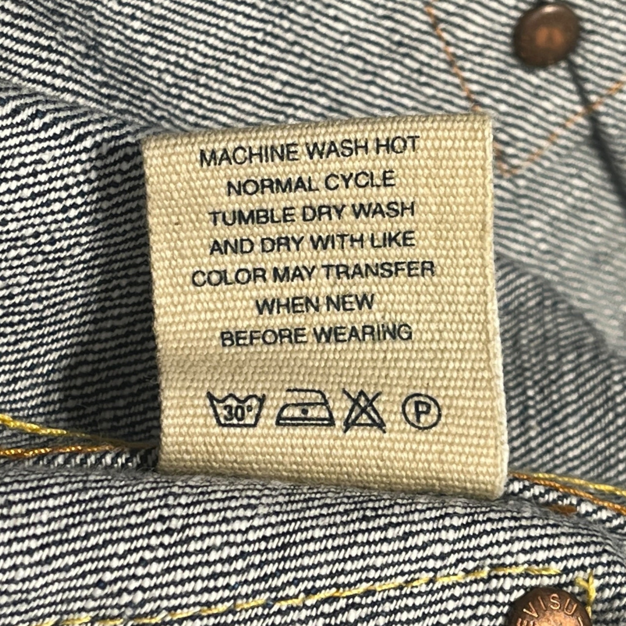 EVISU/Denim Jkt/L/Denim/NVY/CROPPED EVISU DENIM JACKET view 4