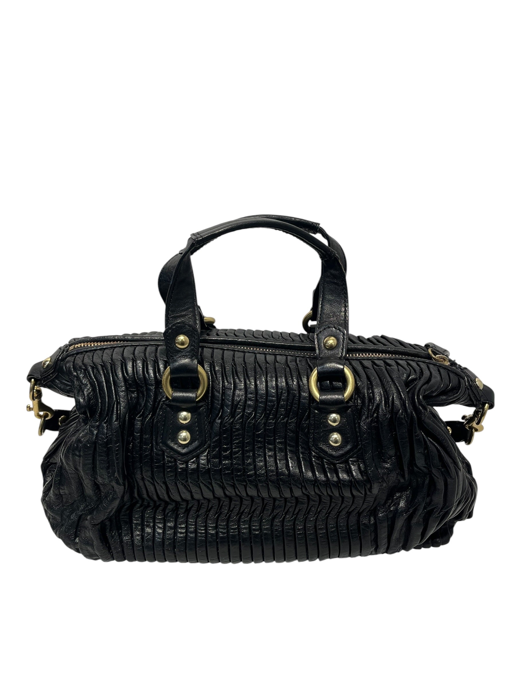 COACH/Tote Bag/Leather/BLK/F23966 view 3