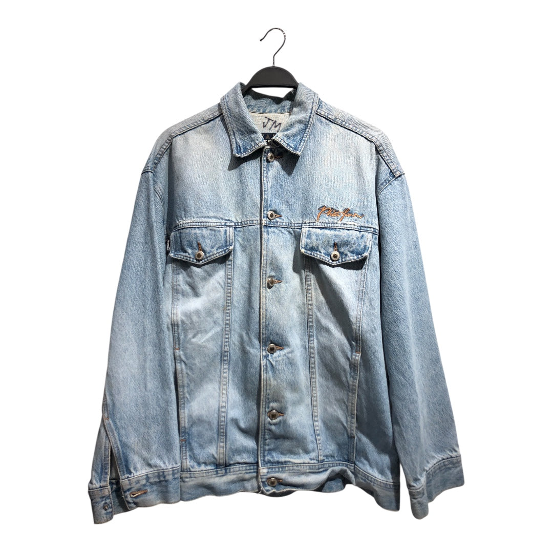 PHAT FARM/Denim Jkt/XL/Denim/IDG/Double Breasted/Light Wash view 1