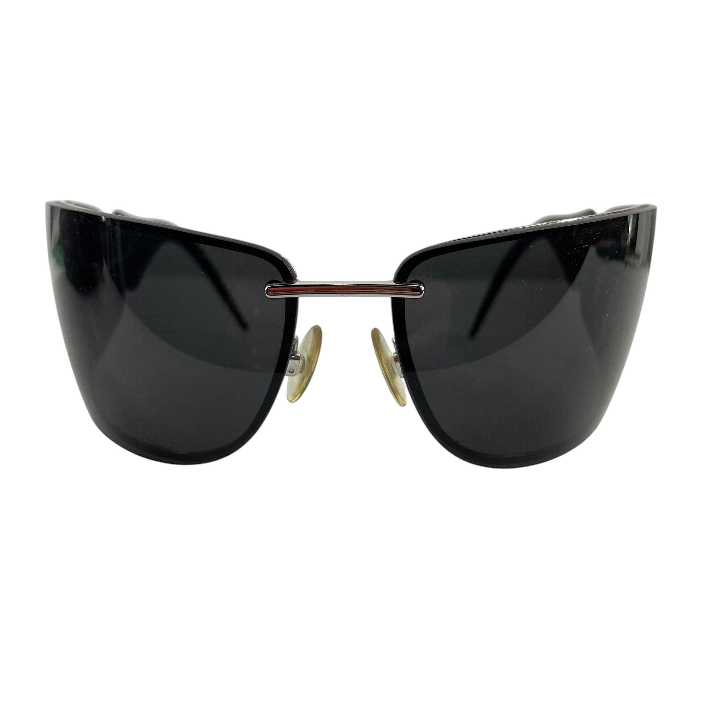 roberto cavalli/Sunglasses/Plastic/BLK/rhinetsone logo on side view 1