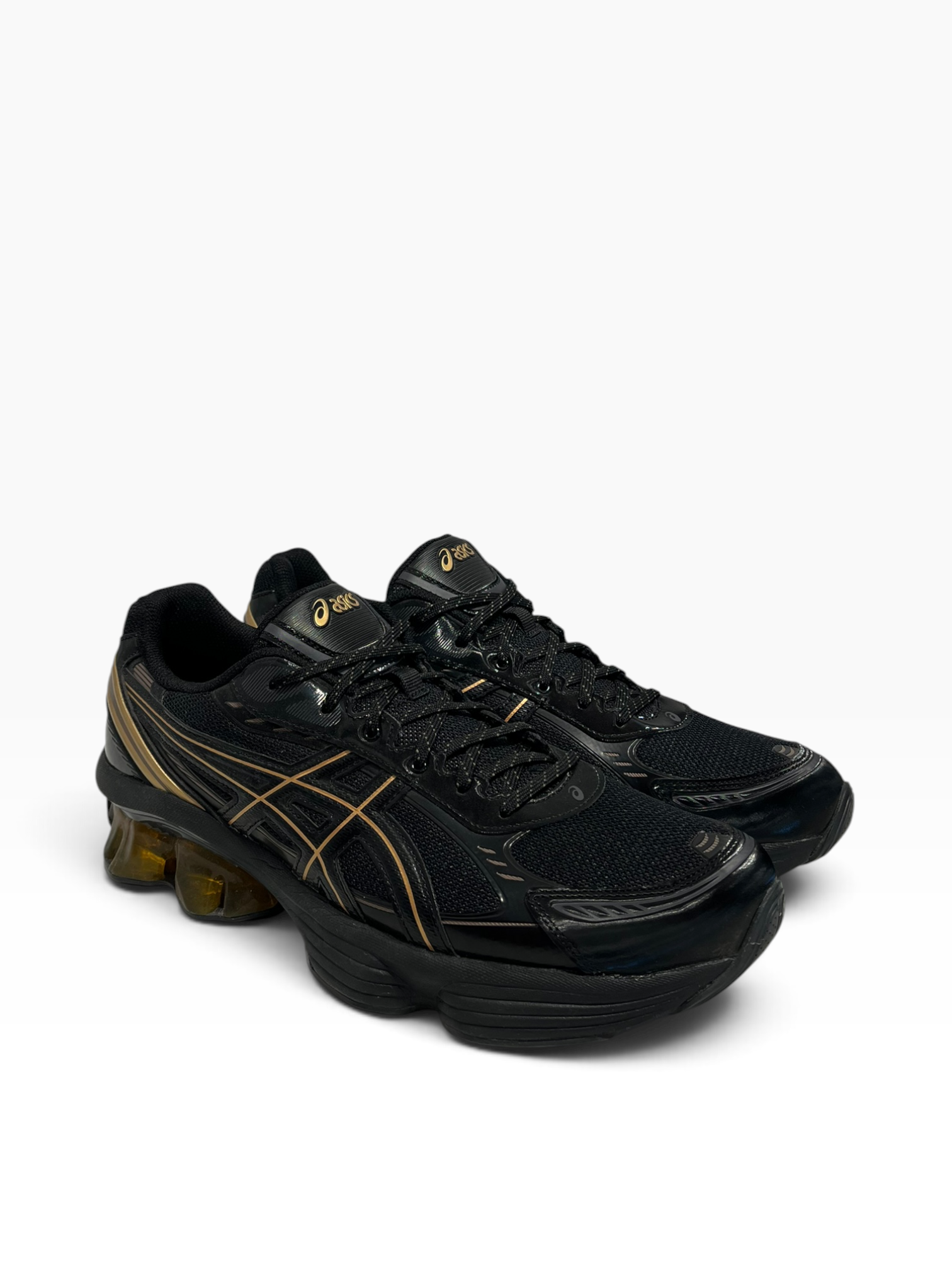 ASICS/Low-Sneakers/US 12/Cotton/BLK/GEL-KINETIC FLUENT view 1