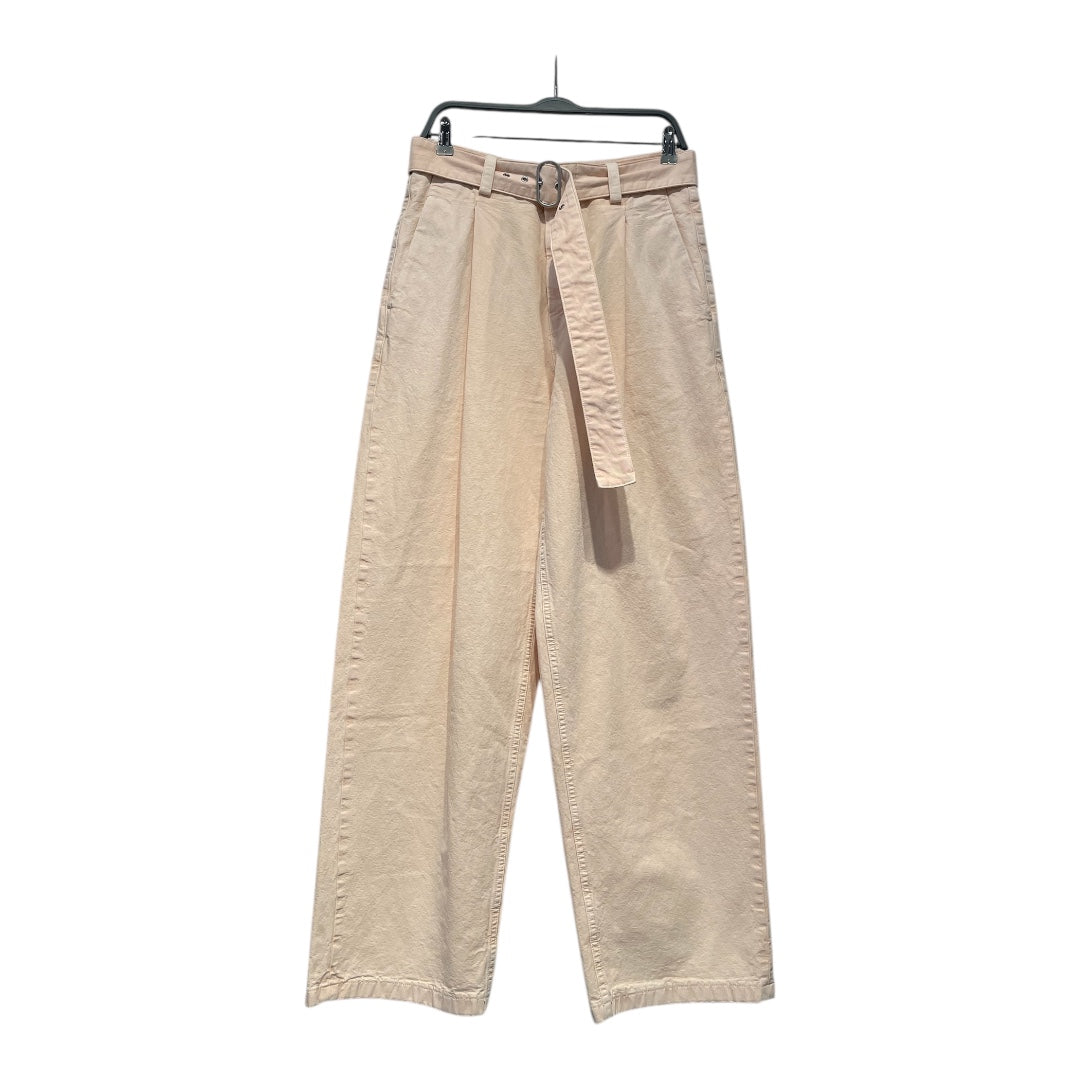 JIL SANDER/Straight Pants/38/Cotton/PNK/With belt view 1